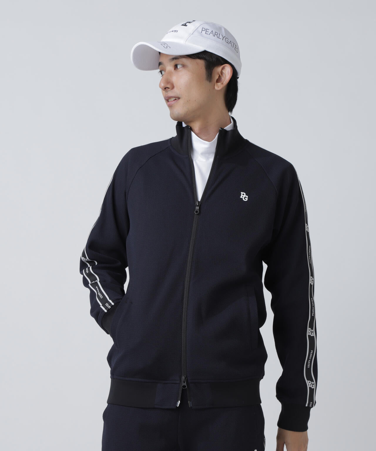 Peストレッチメッシュ トラックジャケット