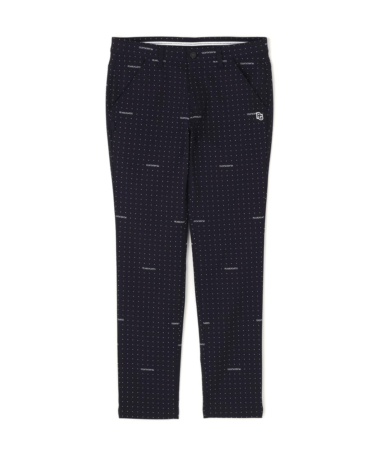 C/Peストレッチドビーツイルパンツ <ミニドット柄>