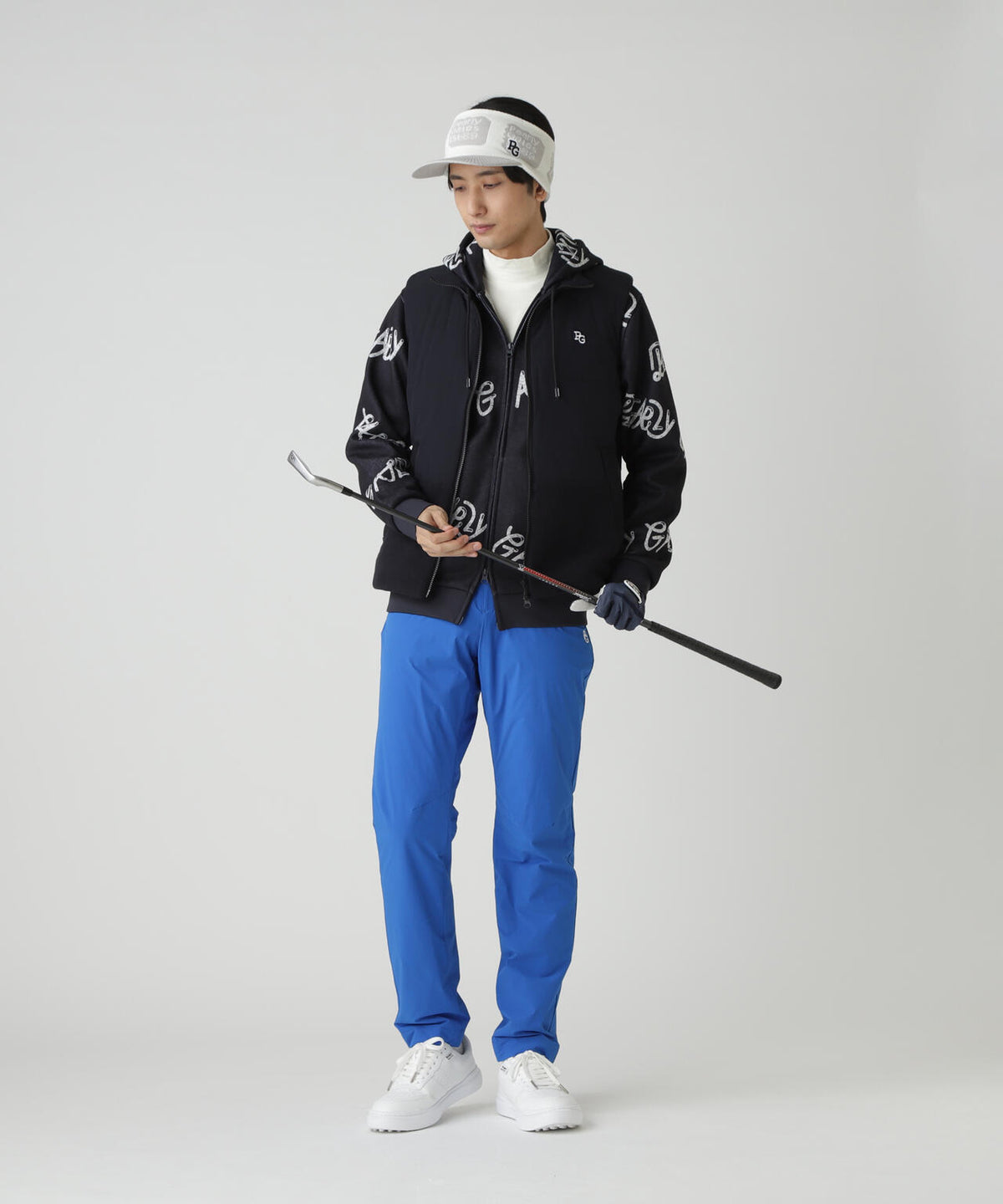 Peストレッチドビー中綿パンツ
