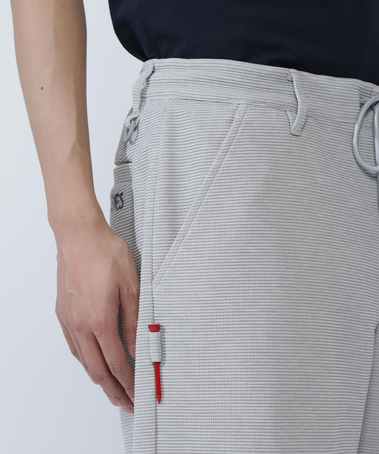 Peワッフル調ブリスターショートパンツ <Relaxシリーズ>