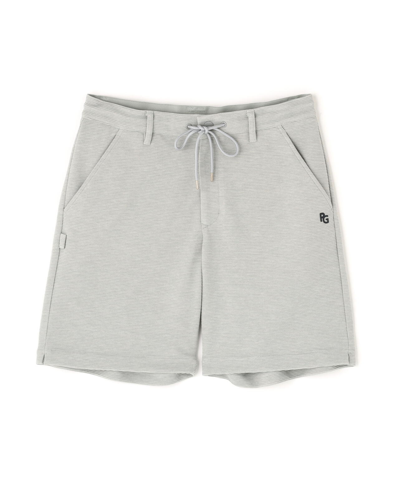 Peワッフル調ブリスターショートパンツ <Relaxシリーズ>