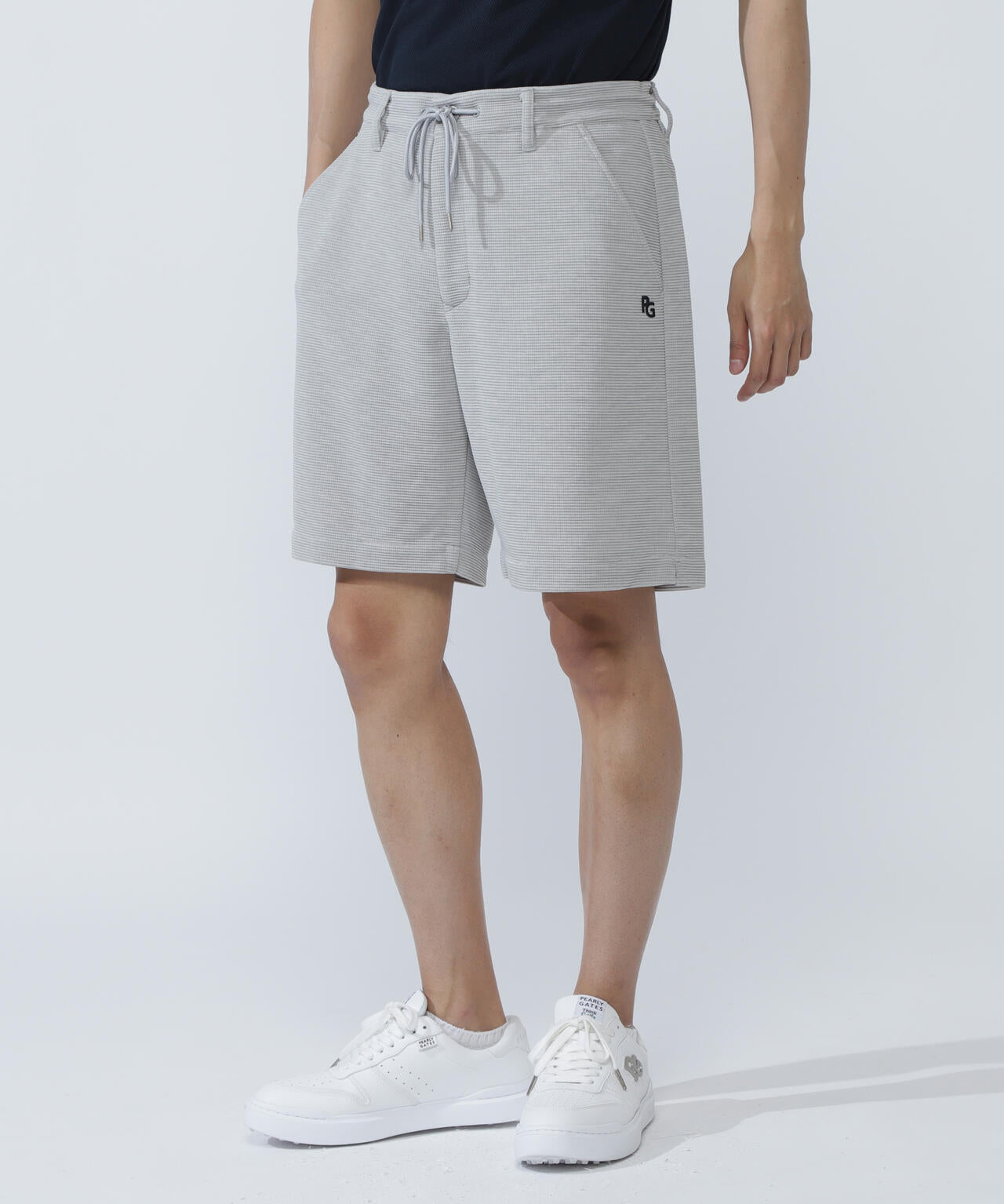 Peワッフル調ブリスターショートパンツ <Relaxシリーズ>