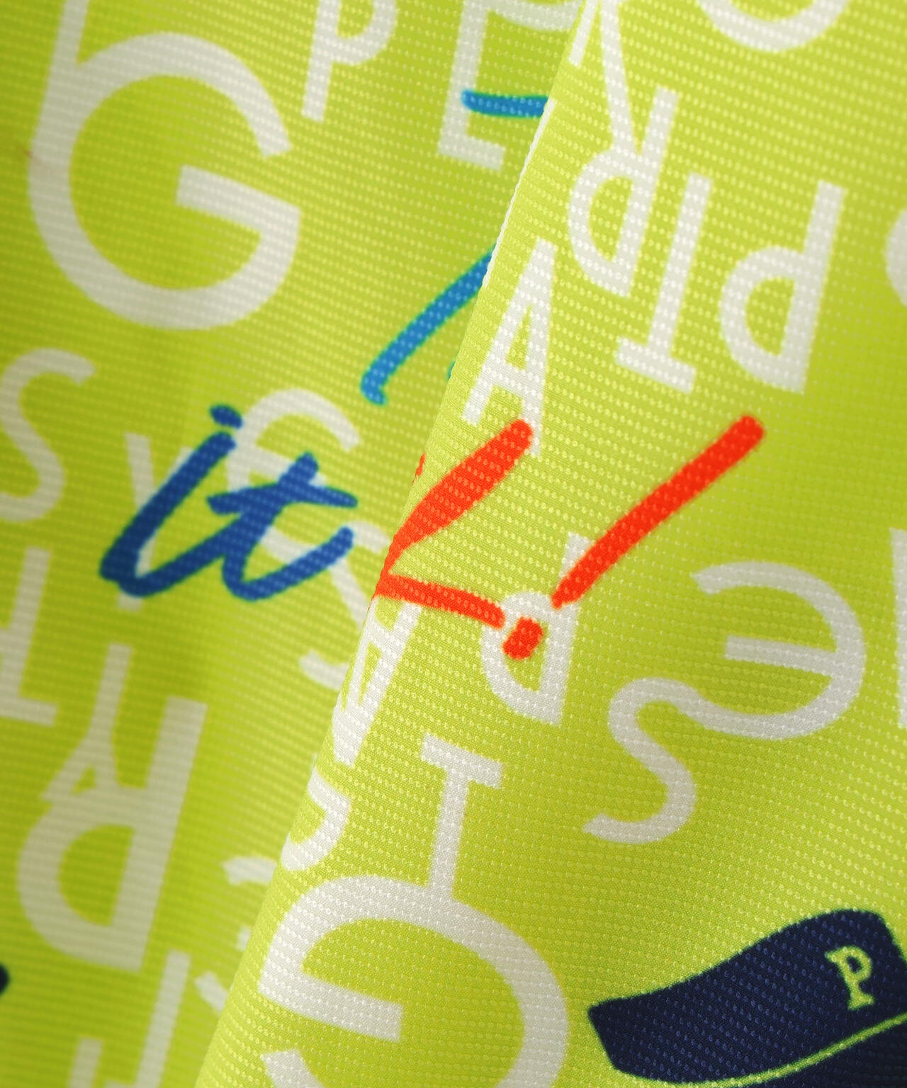 TEXBRID二重織裏使い ショートパンツ <BALLくんロゴ総柄>