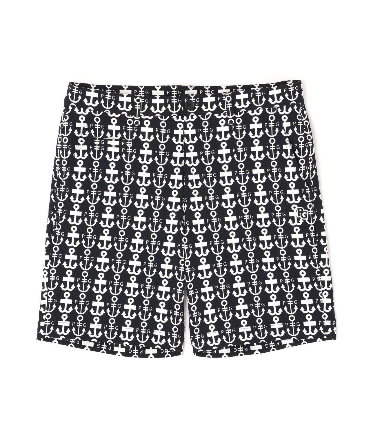 Nyストレッチドビーショートパンツ <ロゴアンカー柄>