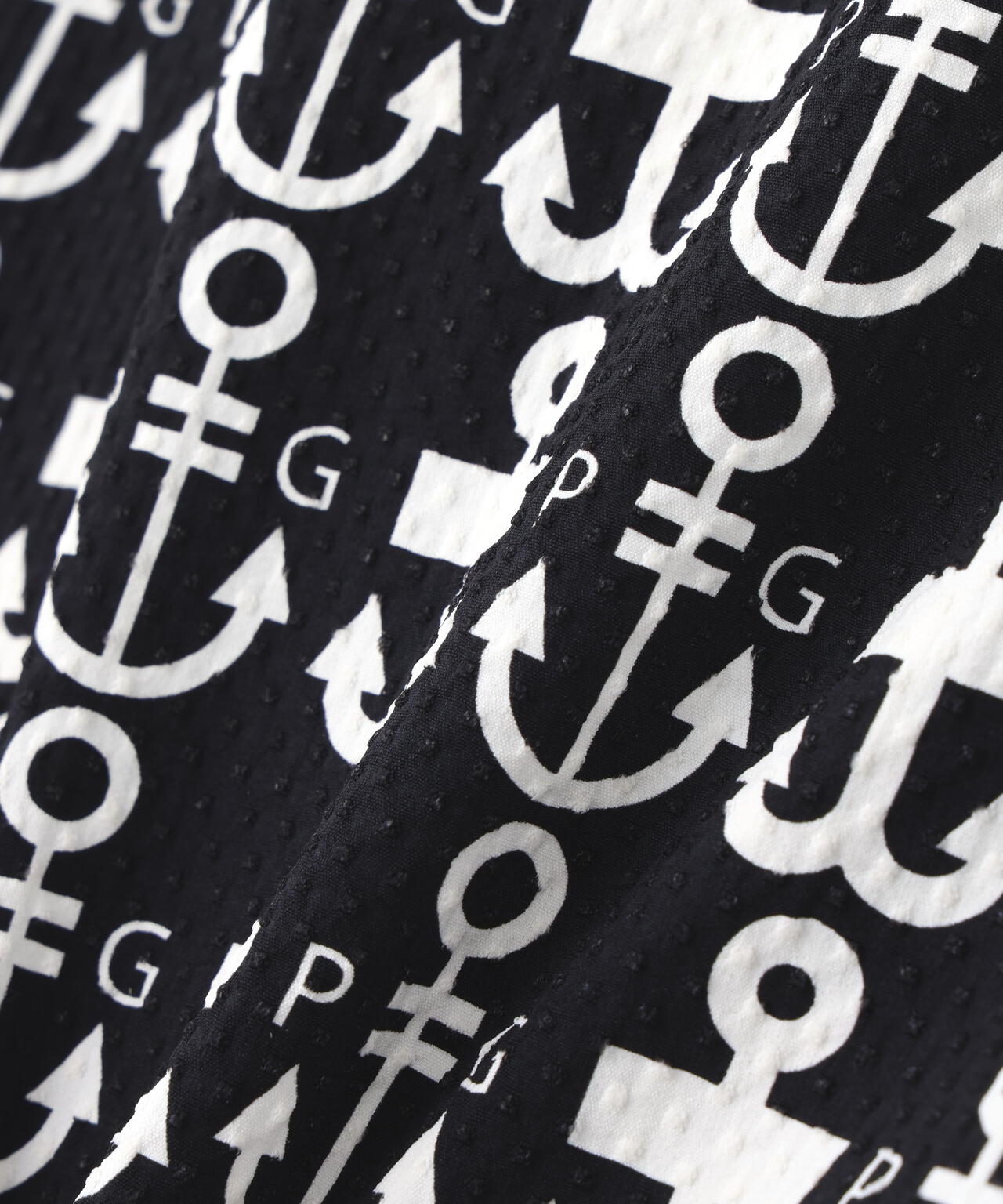 Nyストレッチドビーショートパンツ <ロゴアンカー柄>