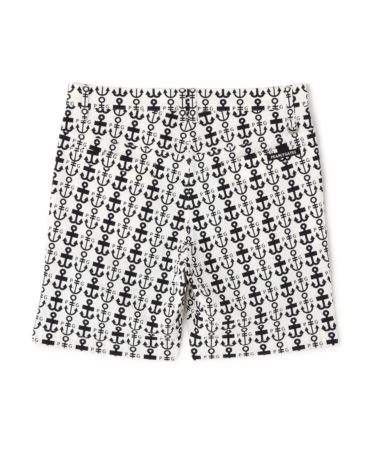 Nyストレッチドビーショートパンツ <ロゴアンカー柄>