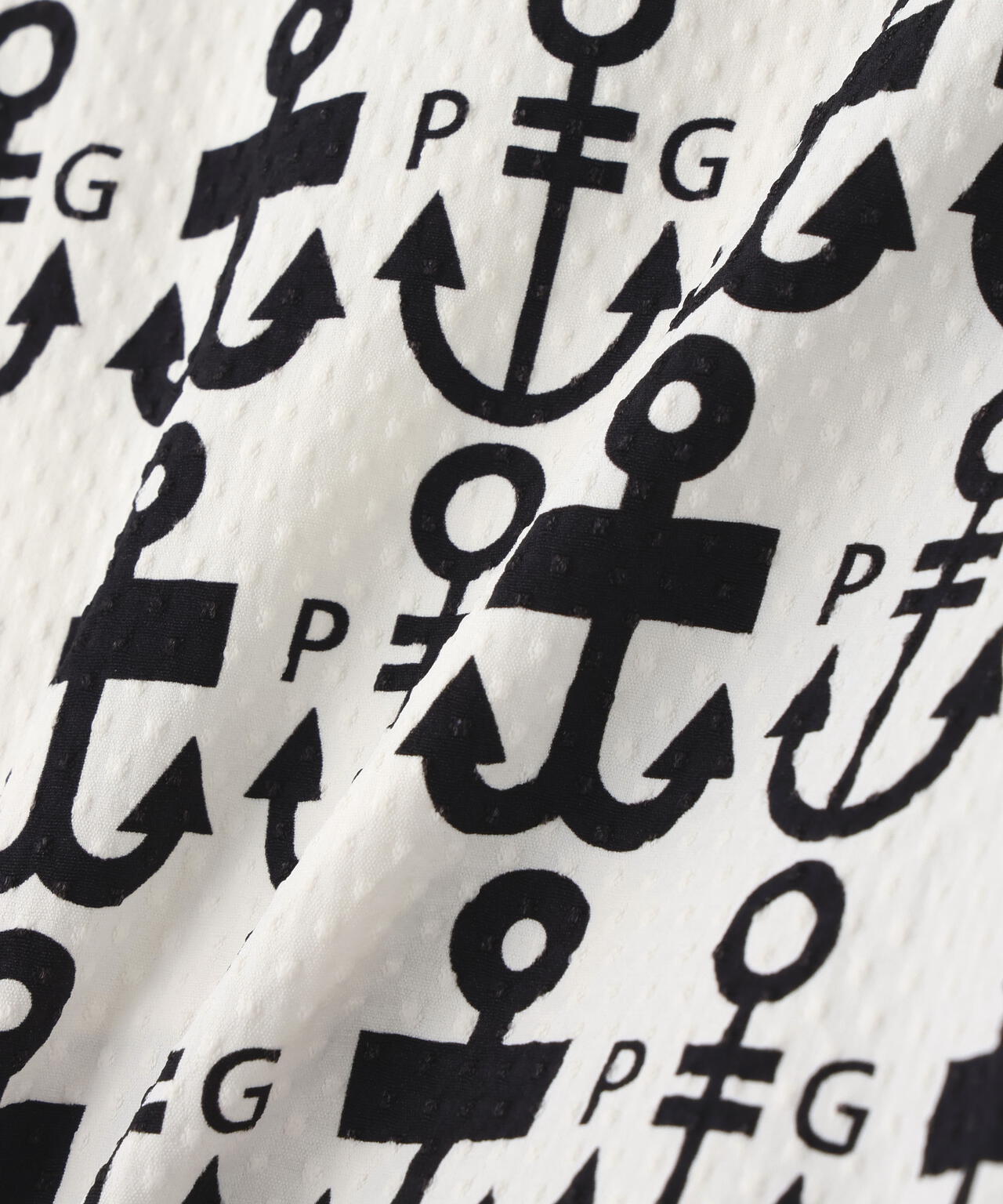 Nyストレッチドビーショートパンツ <ロゴアンカー柄>