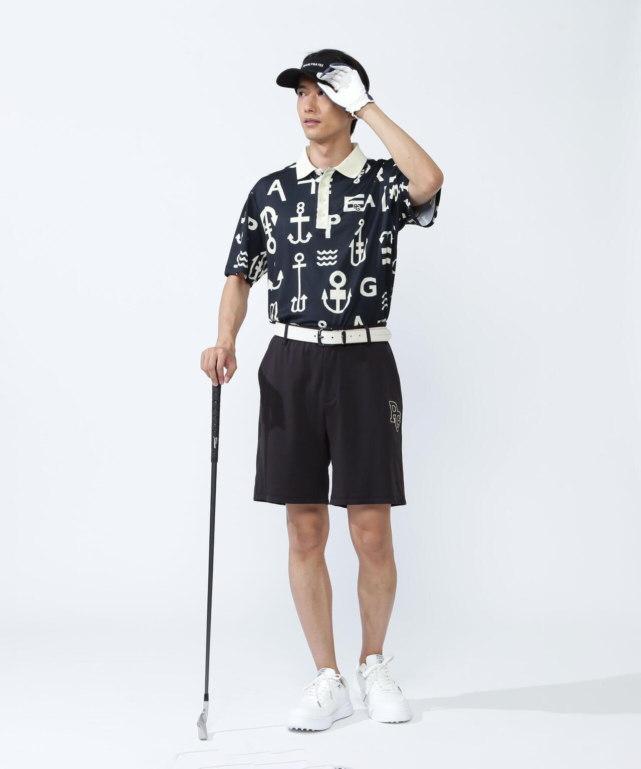 梨地ショートパンツ