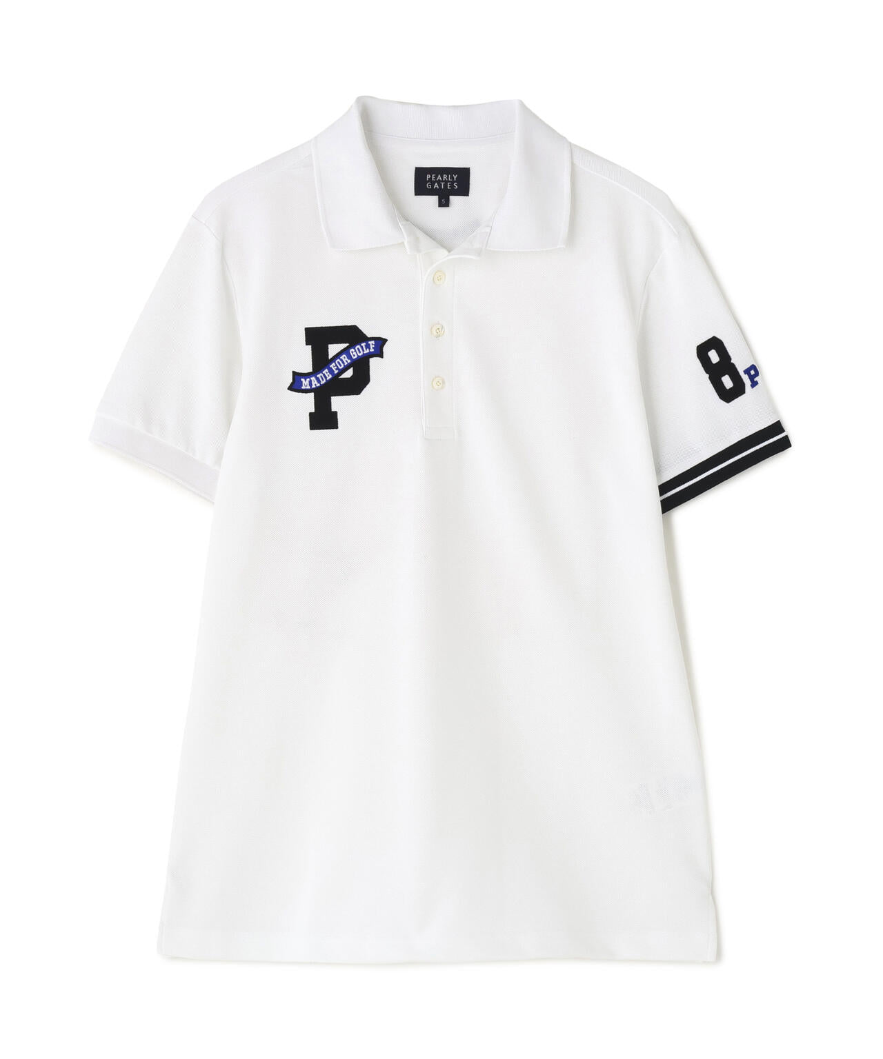 T/C6口鹿の子半袖ポロシャツ