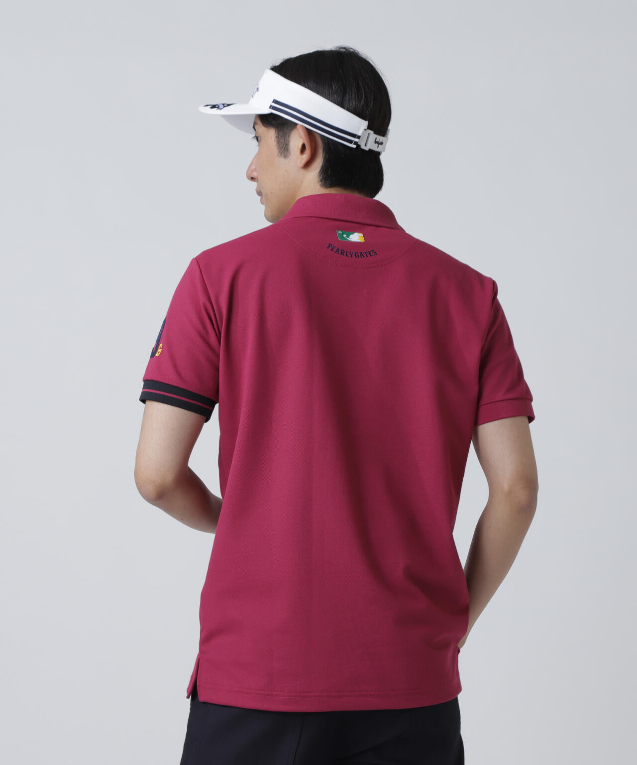 T/C6口鹿の子半袖ポロシャツ