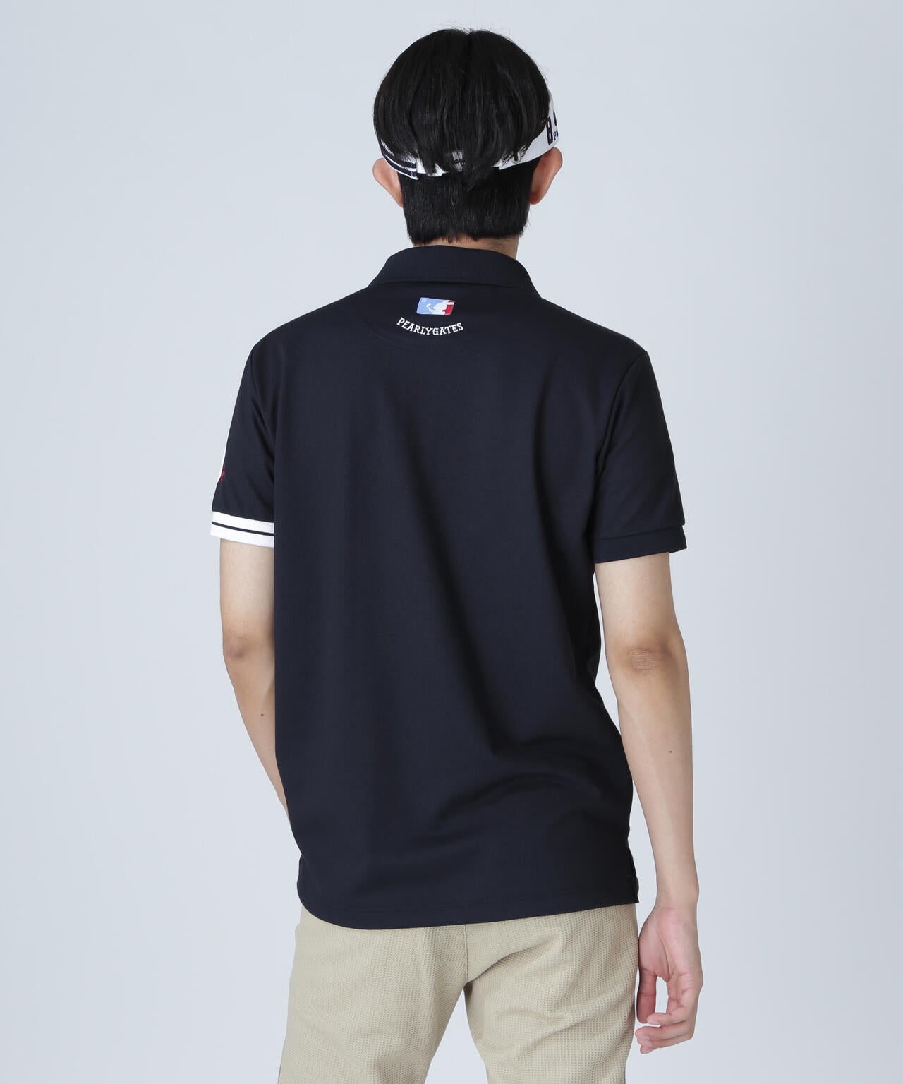 T/C6口鹿の子半袖ポロシャツ