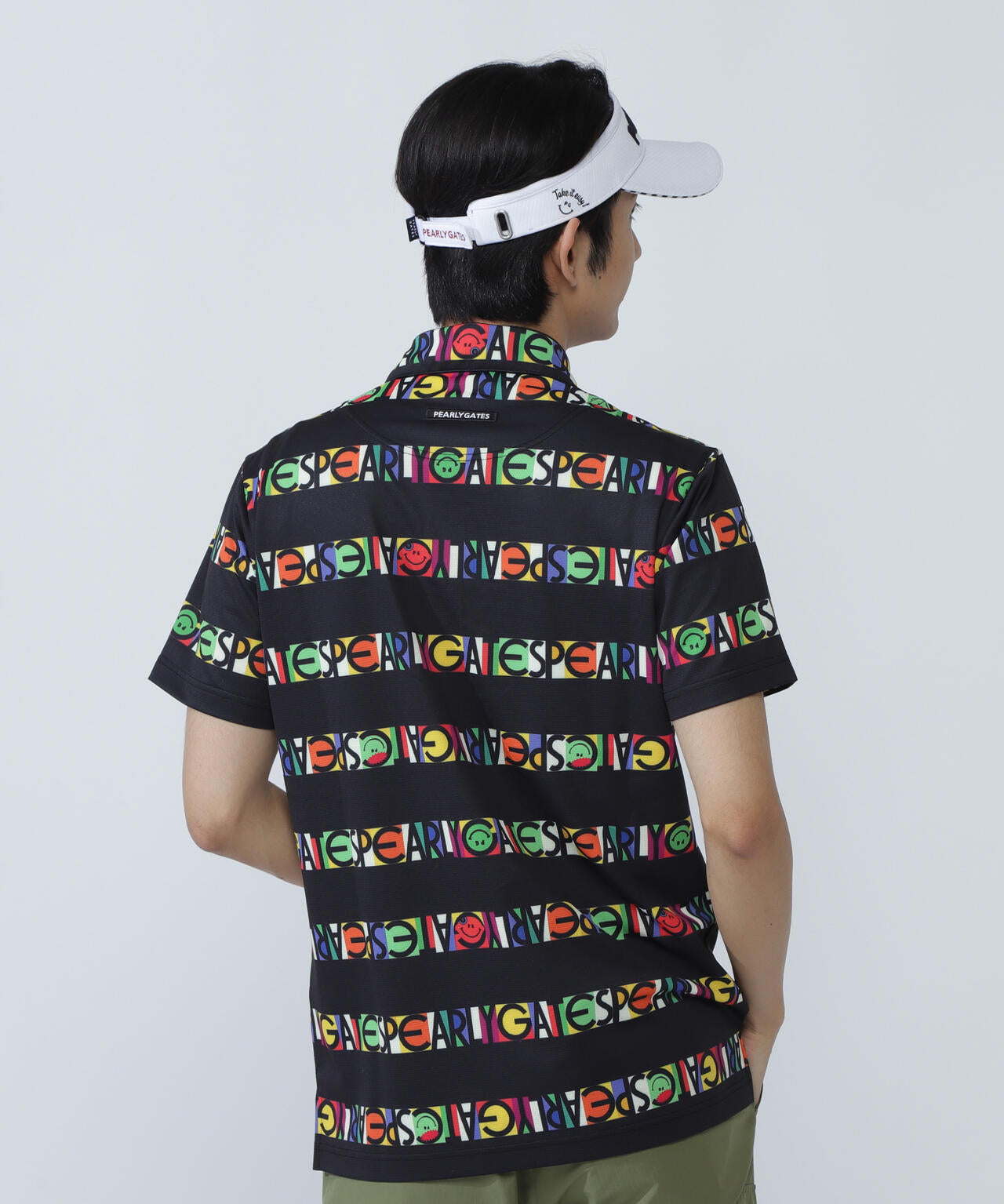 ビオニコシールボーダー半袖ポロシャツ