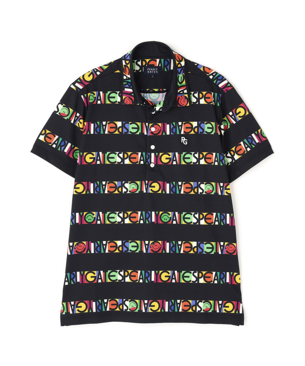 ビオニコシールボーダー半袖ポロシャツ