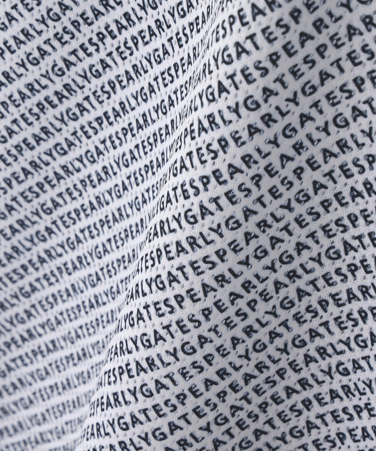 KAZEメッシュ半袖ポロシャツ <ロゴバイヤスボーダー柄><Relaxシリーズ>