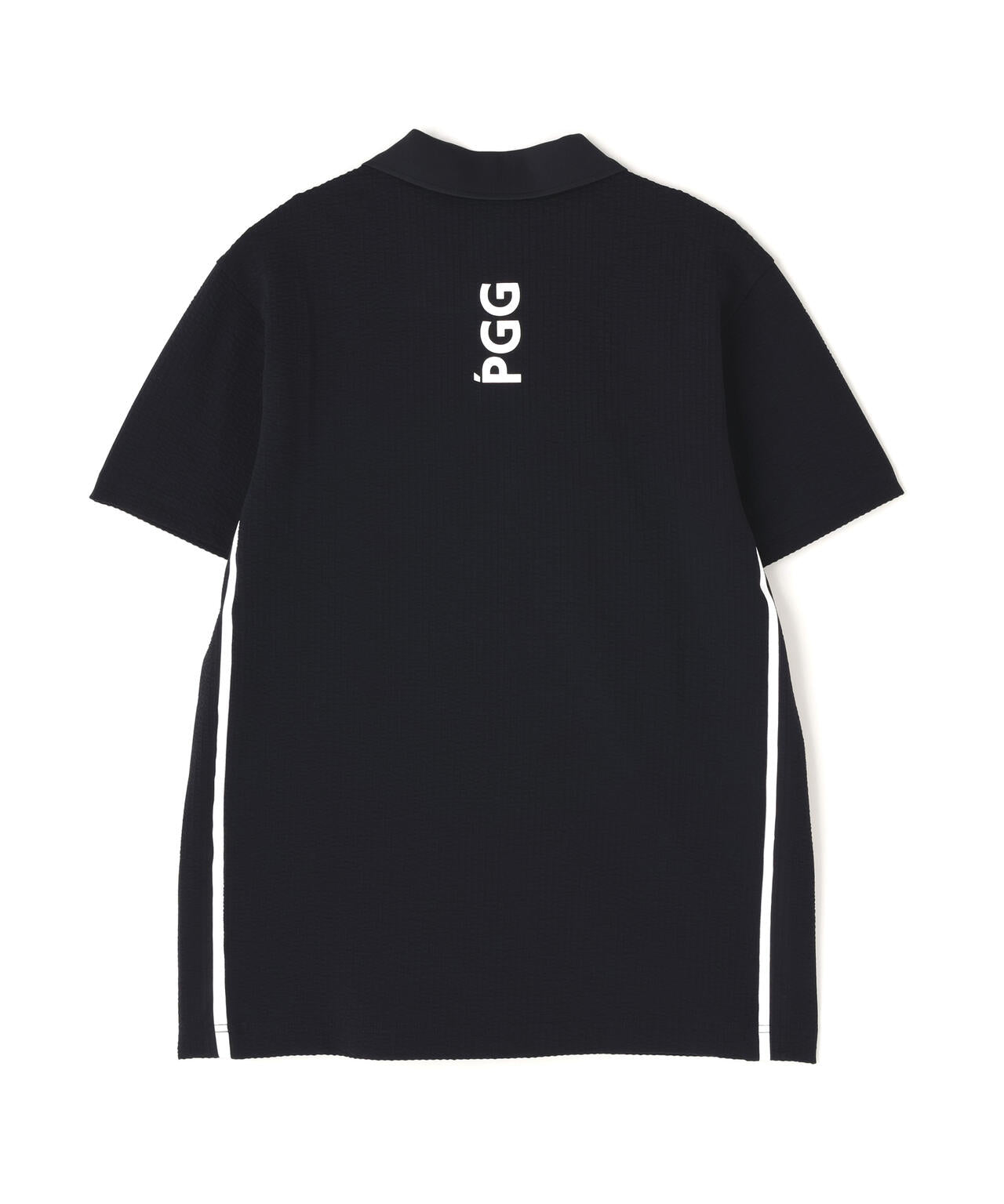 【PGG】【直営店舗&公式オンライン限定】ドライミックスストレッチリブフェイス半袖ポロシャツ (MENS)
