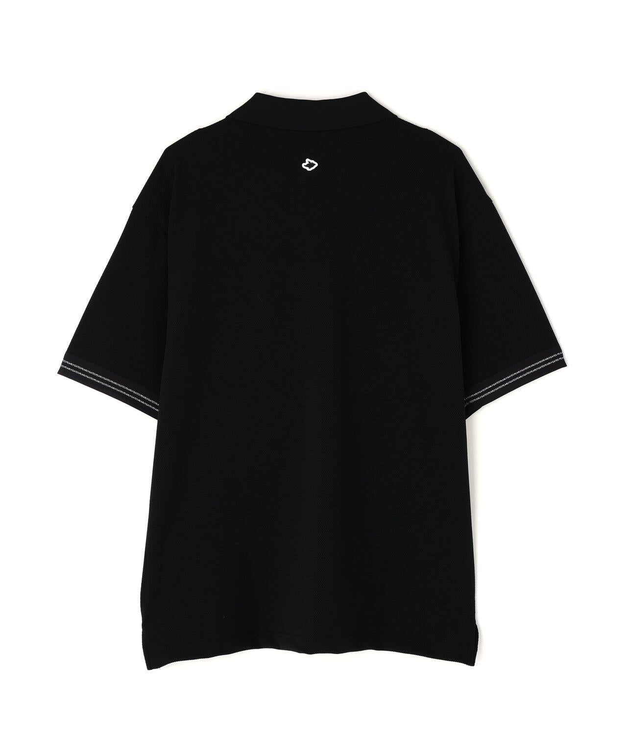 ストレッチミニバブル半袖ポロシャツ