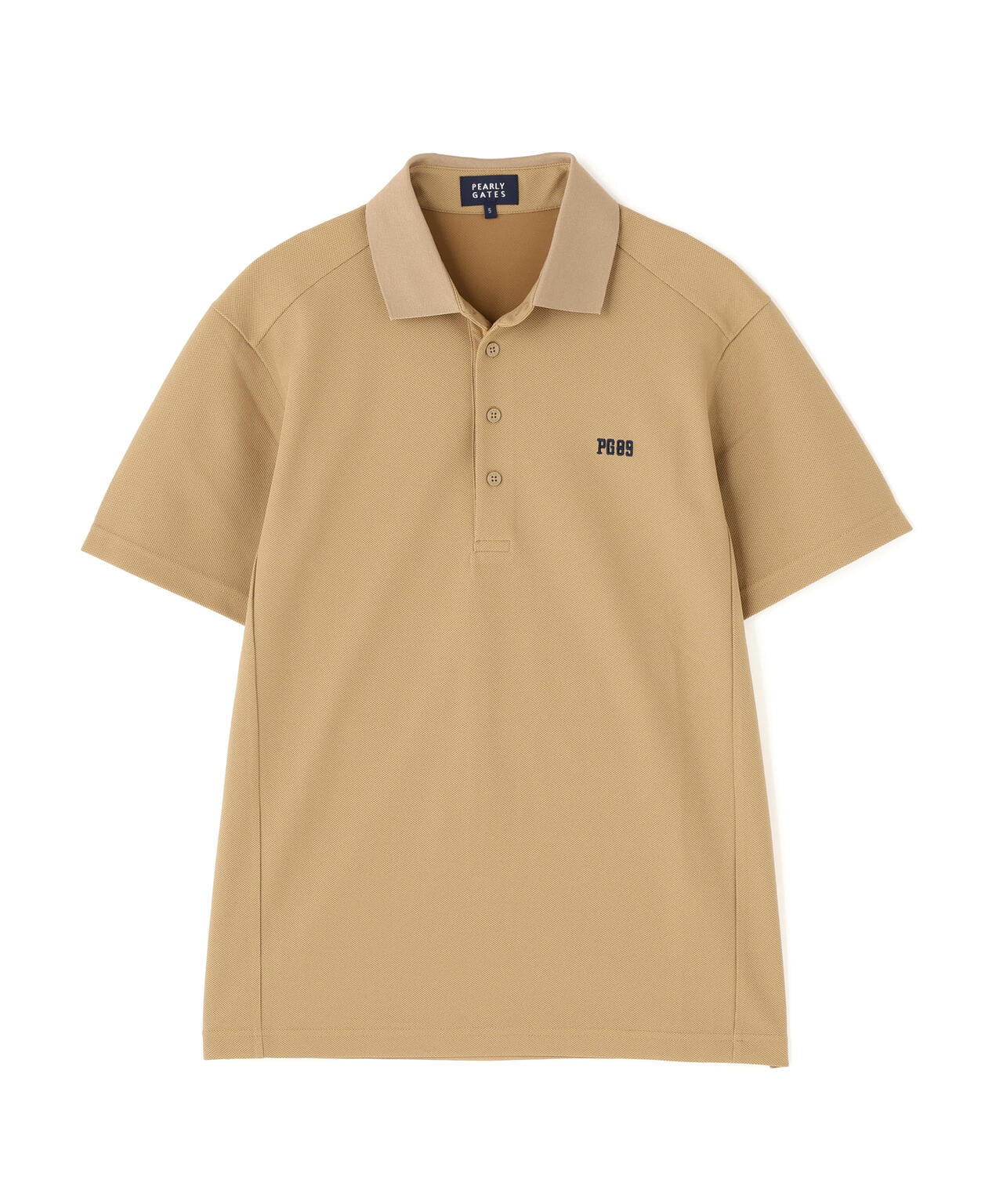 ハイエアーパームタイプカノコ半袖ポロシャツ