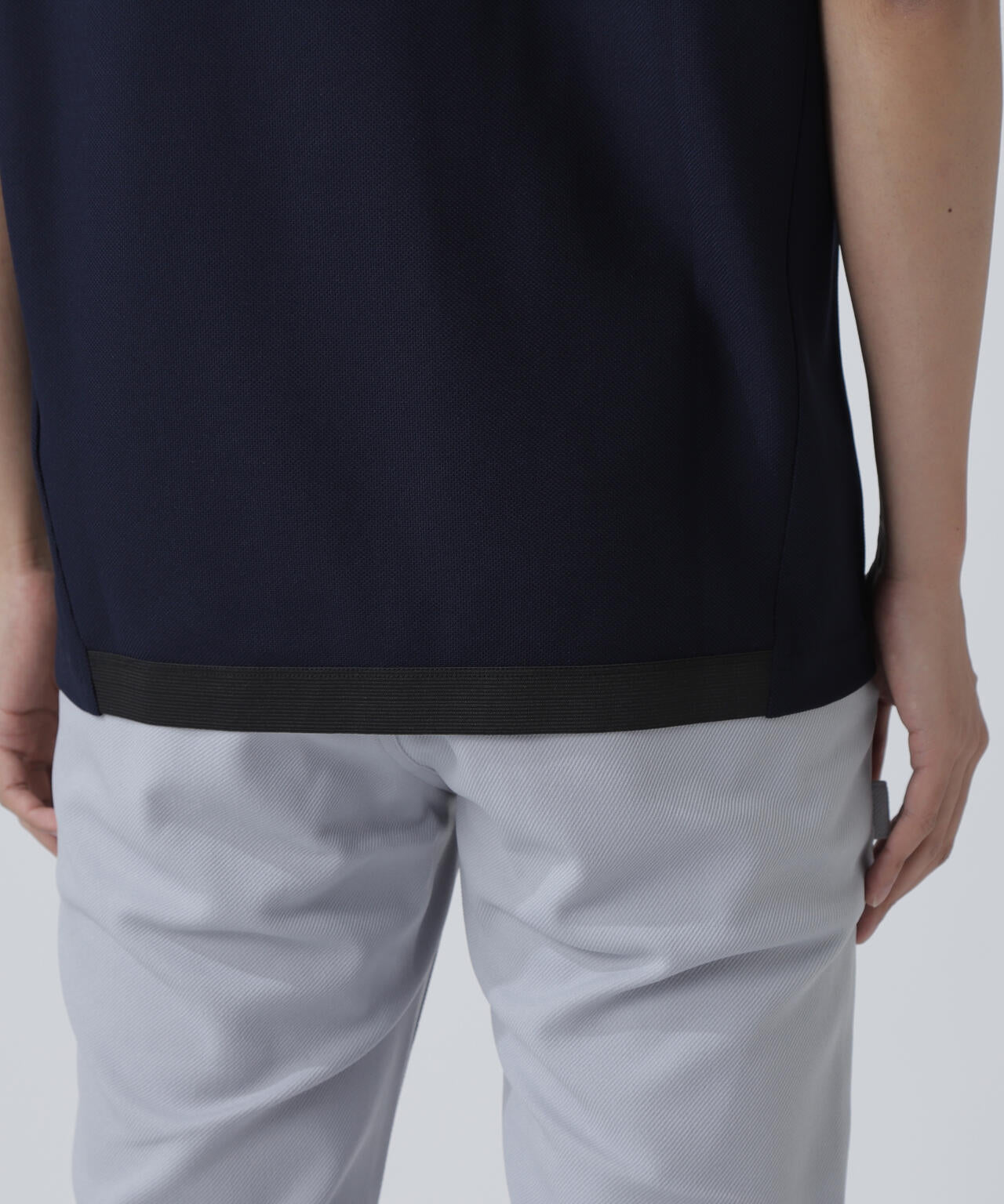 ハイエアーパームタイプカノコ半袖ポロシャツ