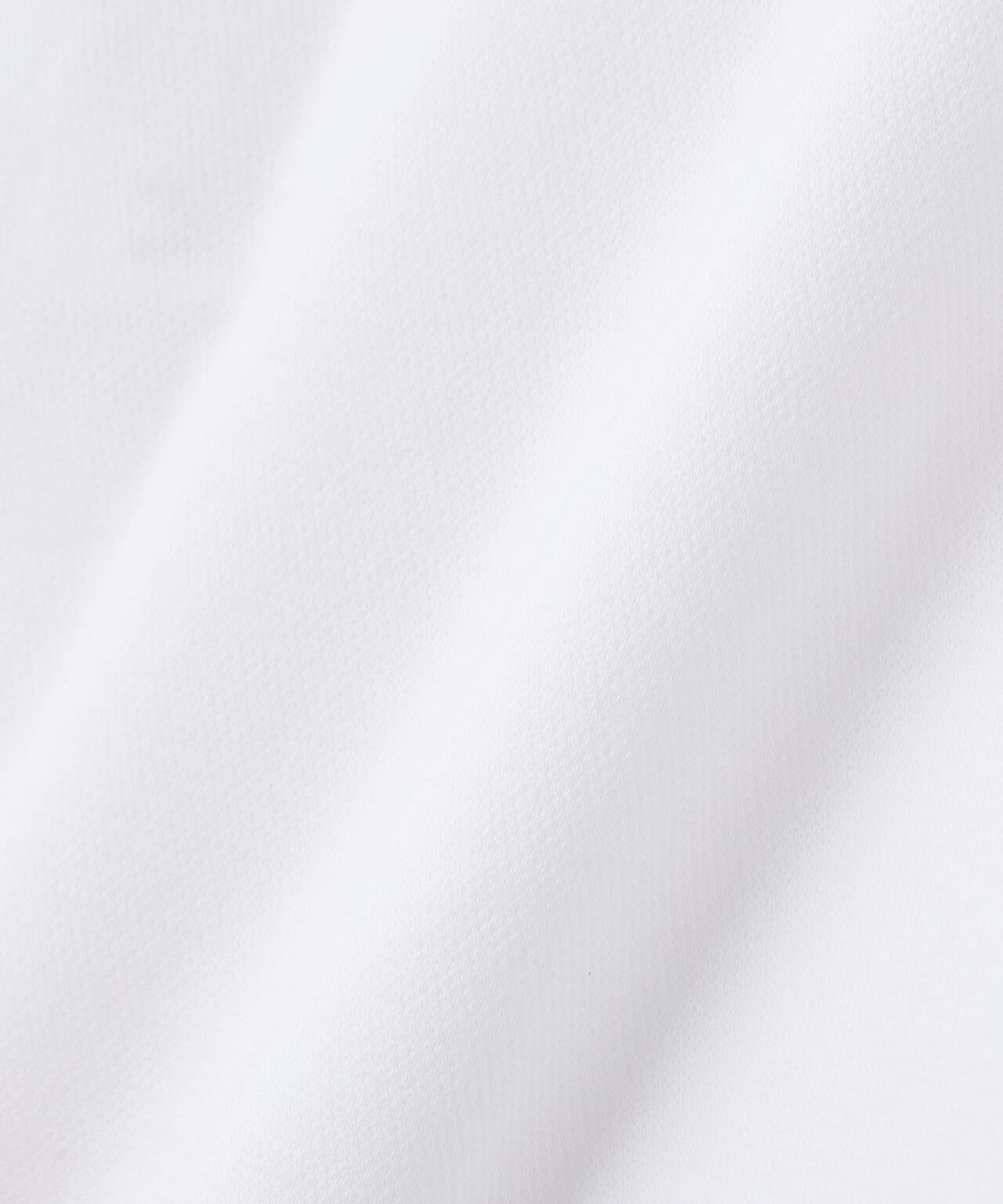 TCドットジャガード長袖ボタンダウンカットソー