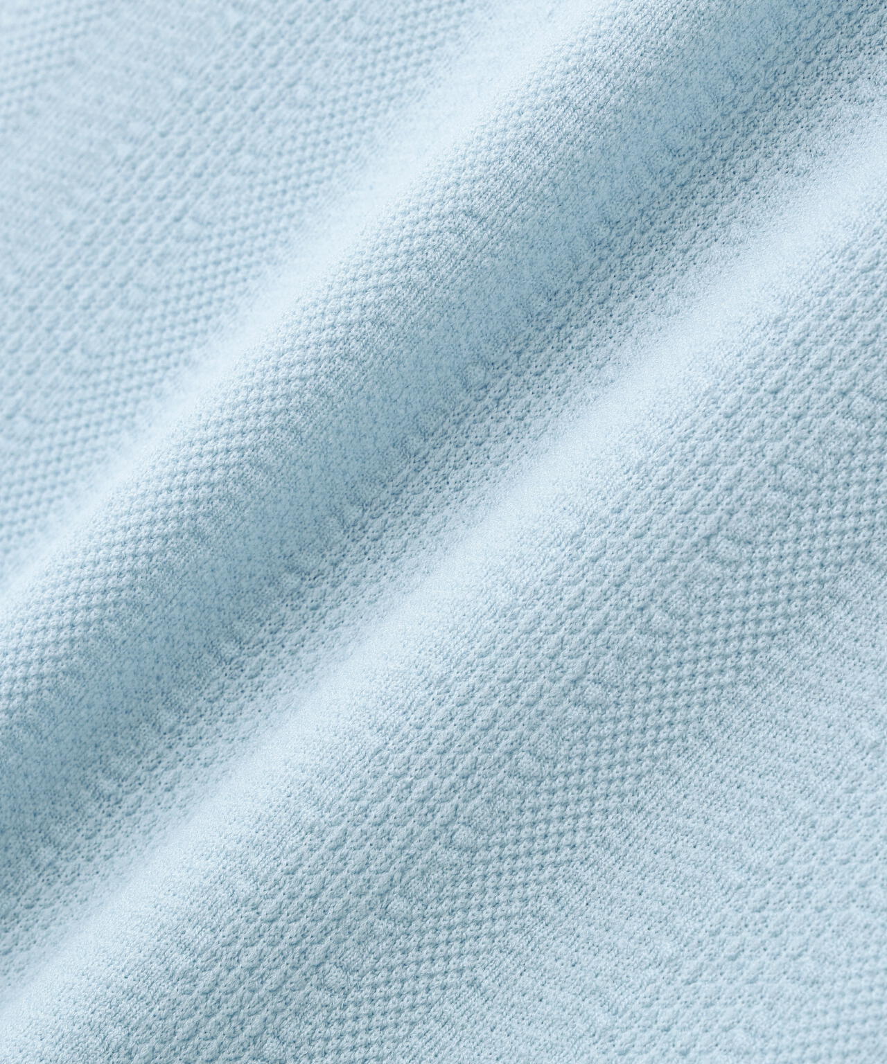 タックジャガードストライプ長袖カットソー