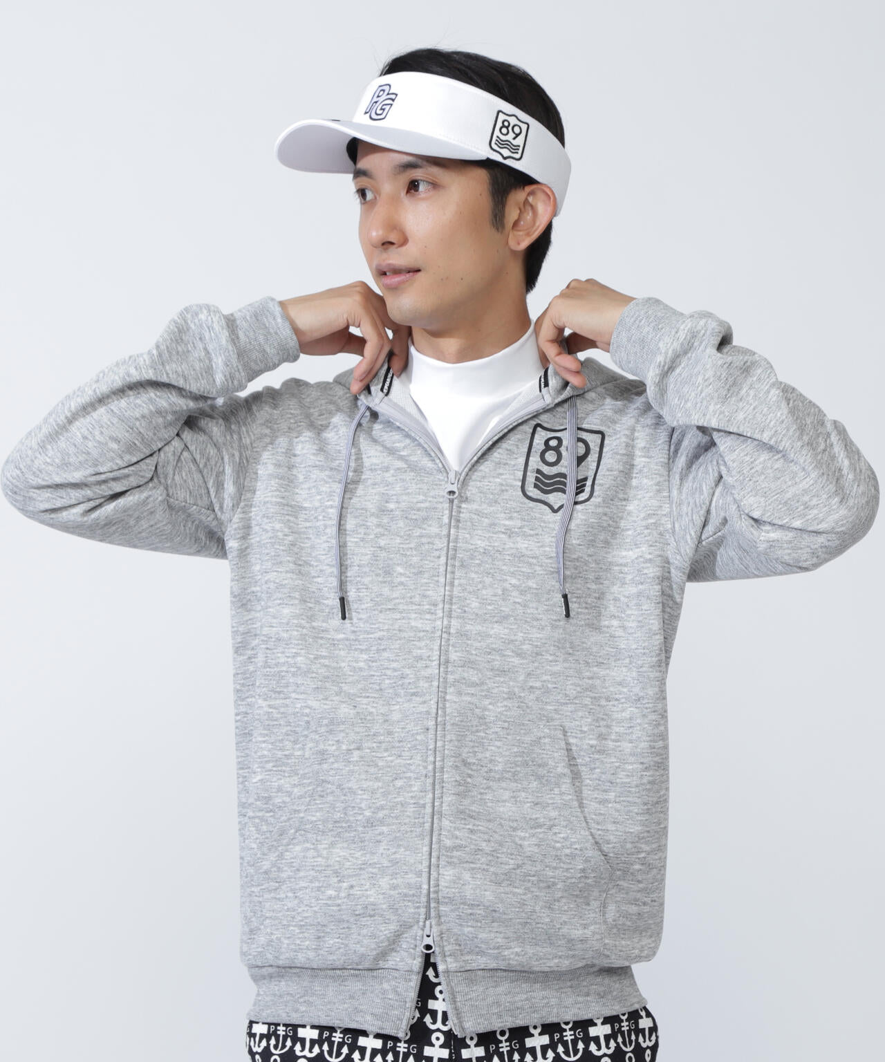 DRYMIX 裏鹿の子ライト フルジップフーディ