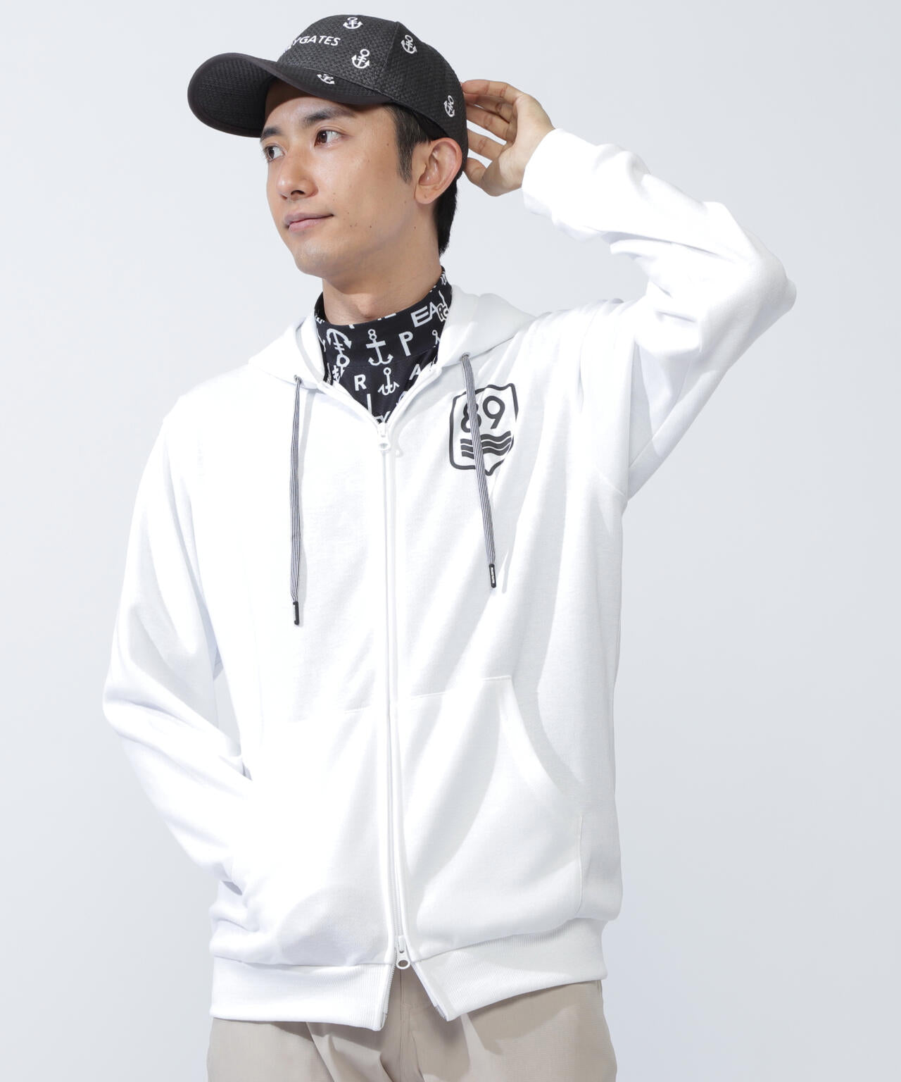 DRYMIX 裏鹿の子ライト フルジップフーディ