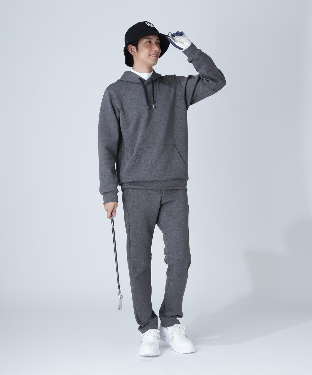 ダンボールフーディプルオーバー