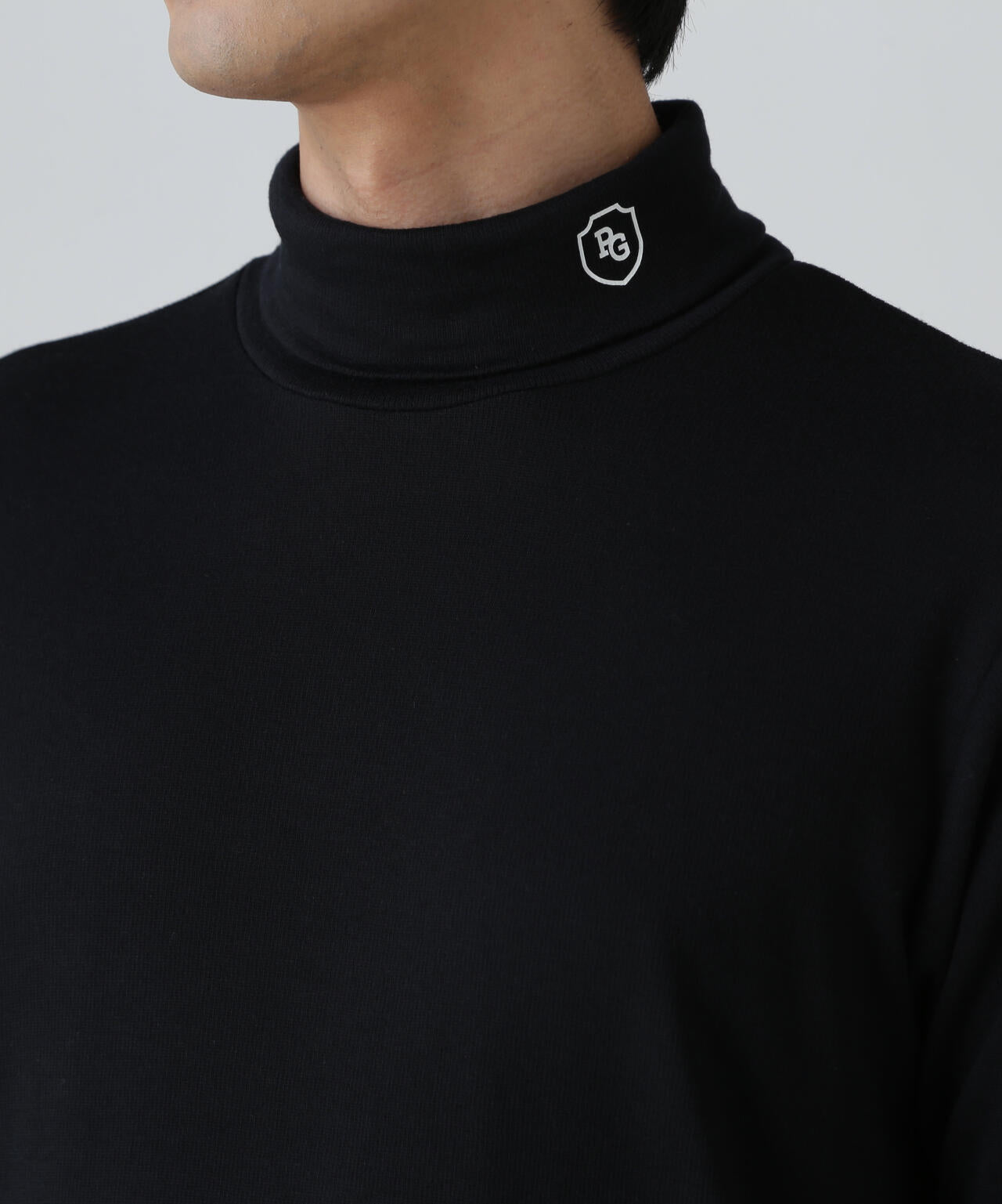 【PG BODY】スーパーファインウール長袖タートルネックカットソー