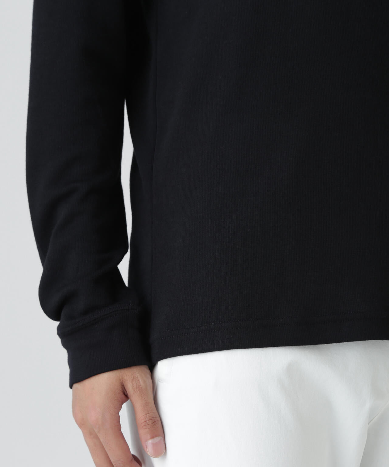 【PG BODY】スーパーファインウール長袖タートルネックカットソー