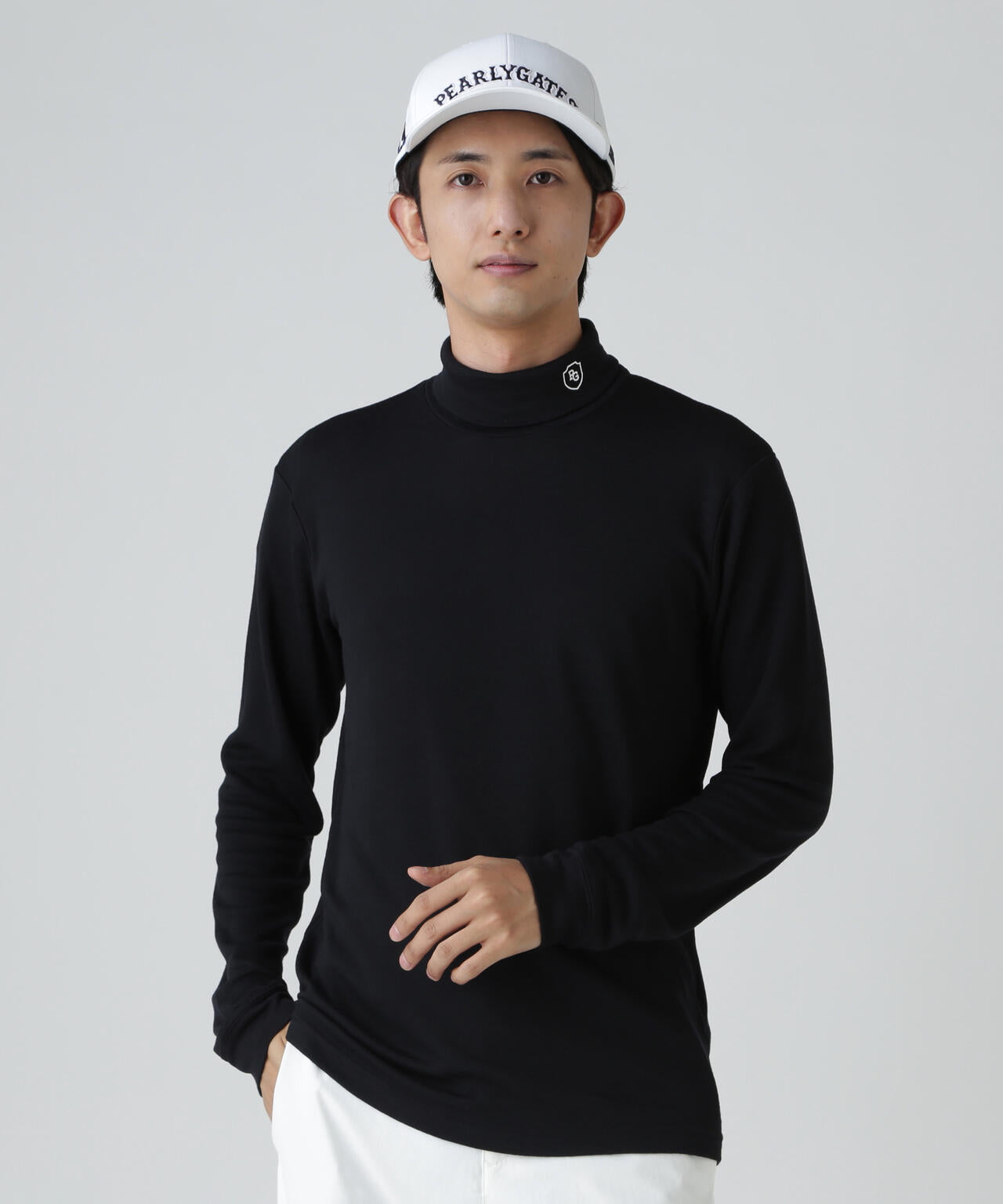 PG BODY】スーパーファインウール長袖タートルネックカットソー