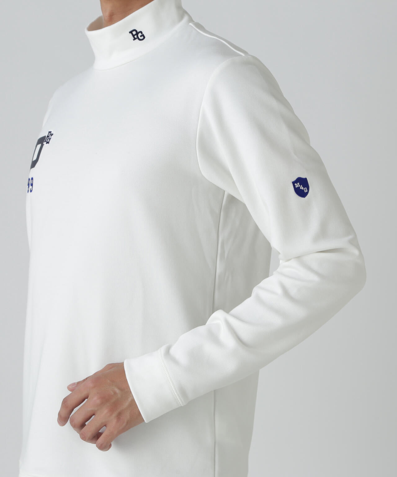 【PG BODY】スーパーファインウールフリース長袖ハイネックカットソー