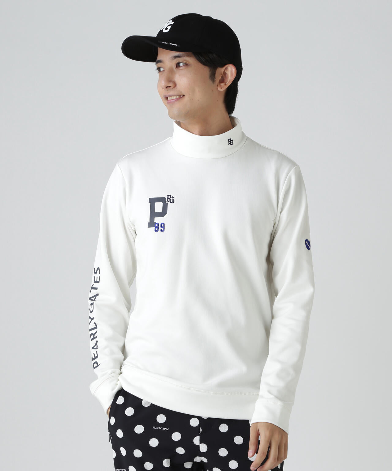 【PG BODY】スーパーファインウールフリース長袖ハイネックカットソー