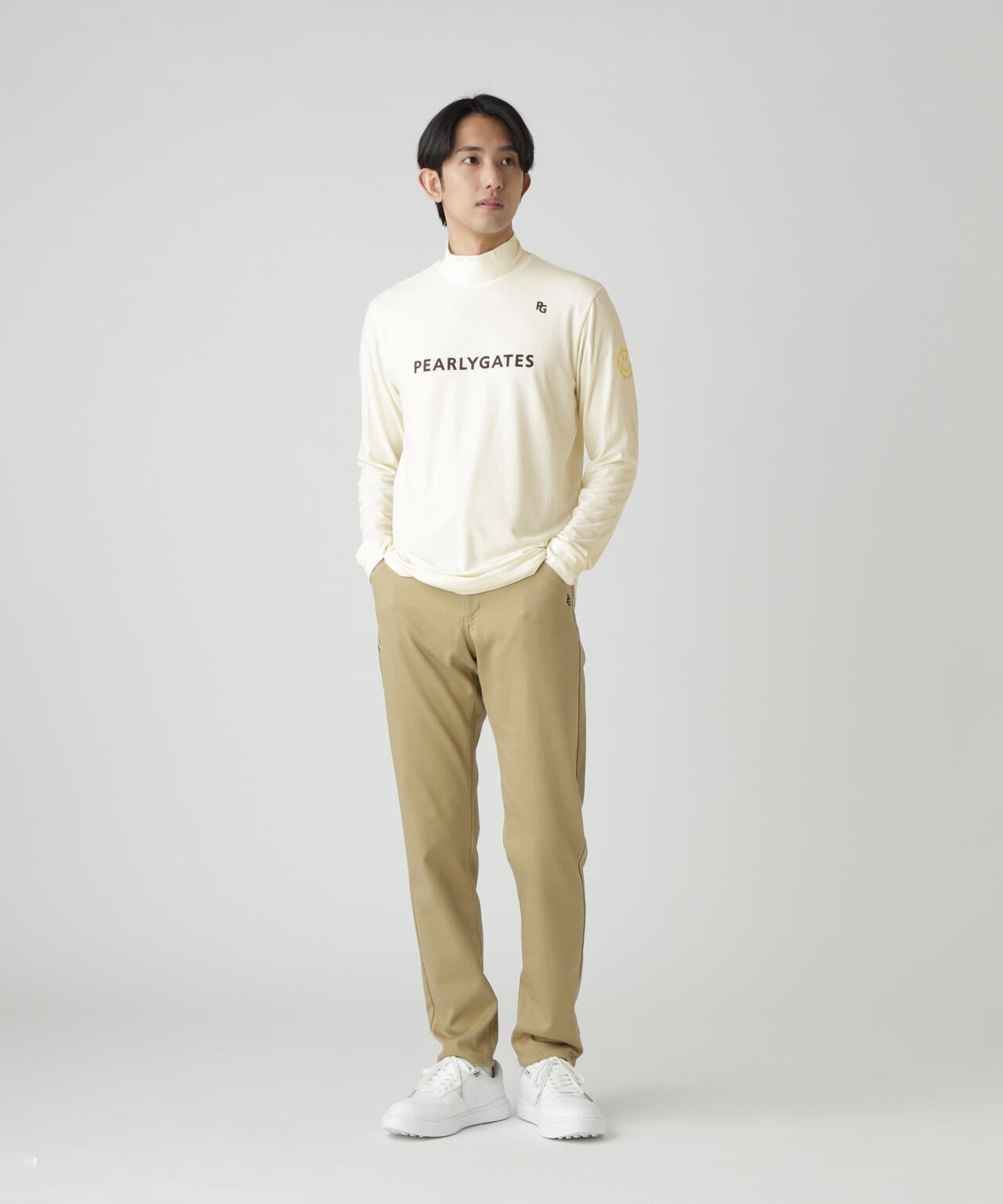 PGisPGラグウォームプレミア長袖ハイネックカットソー