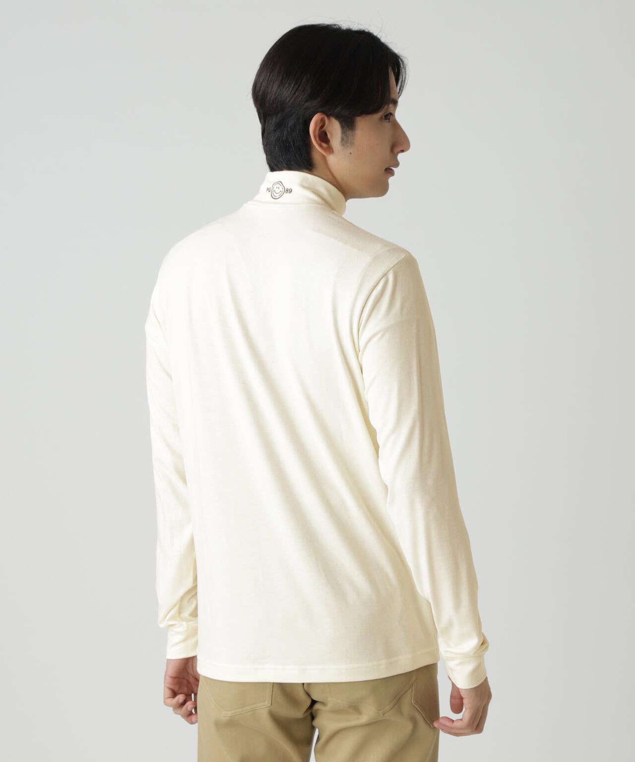 PGisPGラグウォームプレミア長袖ハイネックカットソー