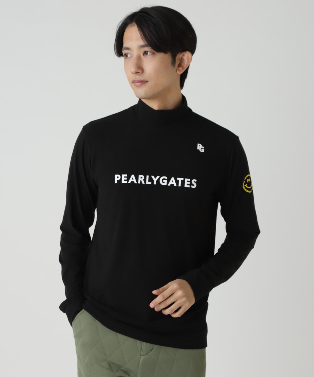 【PG is PG】ラグウォームプレミア長袖ハイネックカットソー