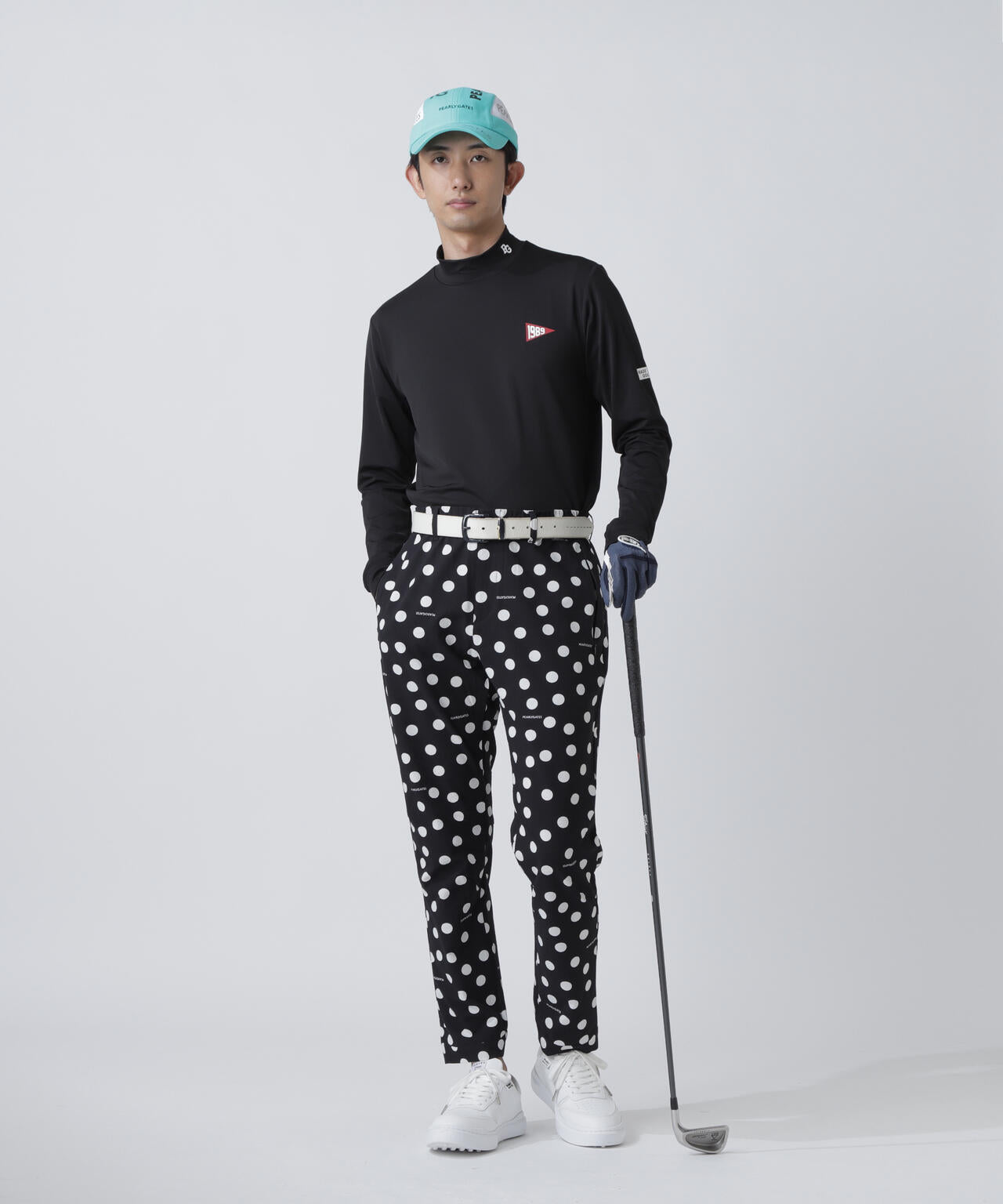 【PG BODY】37.5ベア天竺長袖ハイネックカットソー