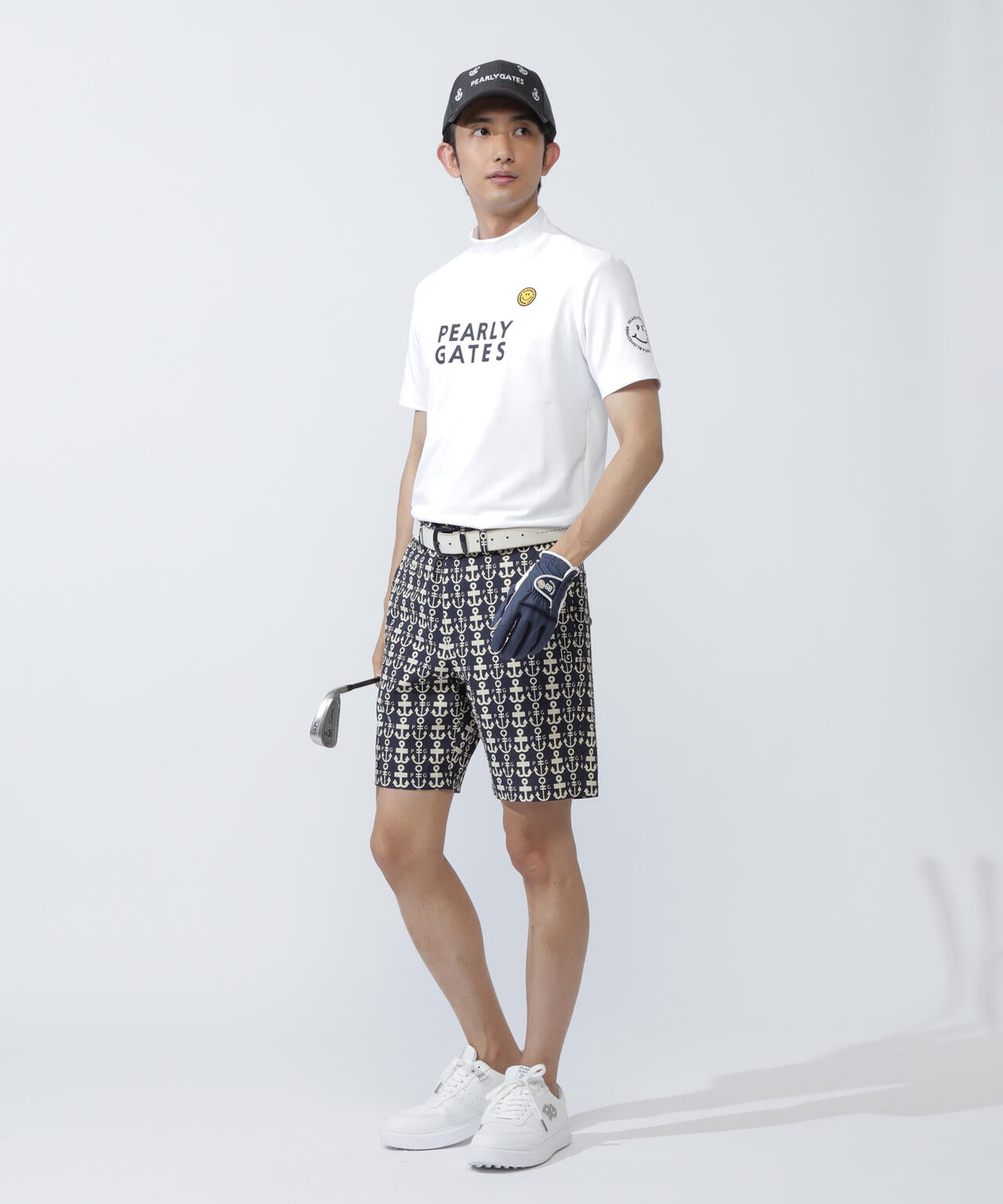 PG is PG ベアカノコ半袖ハイネックカットソー