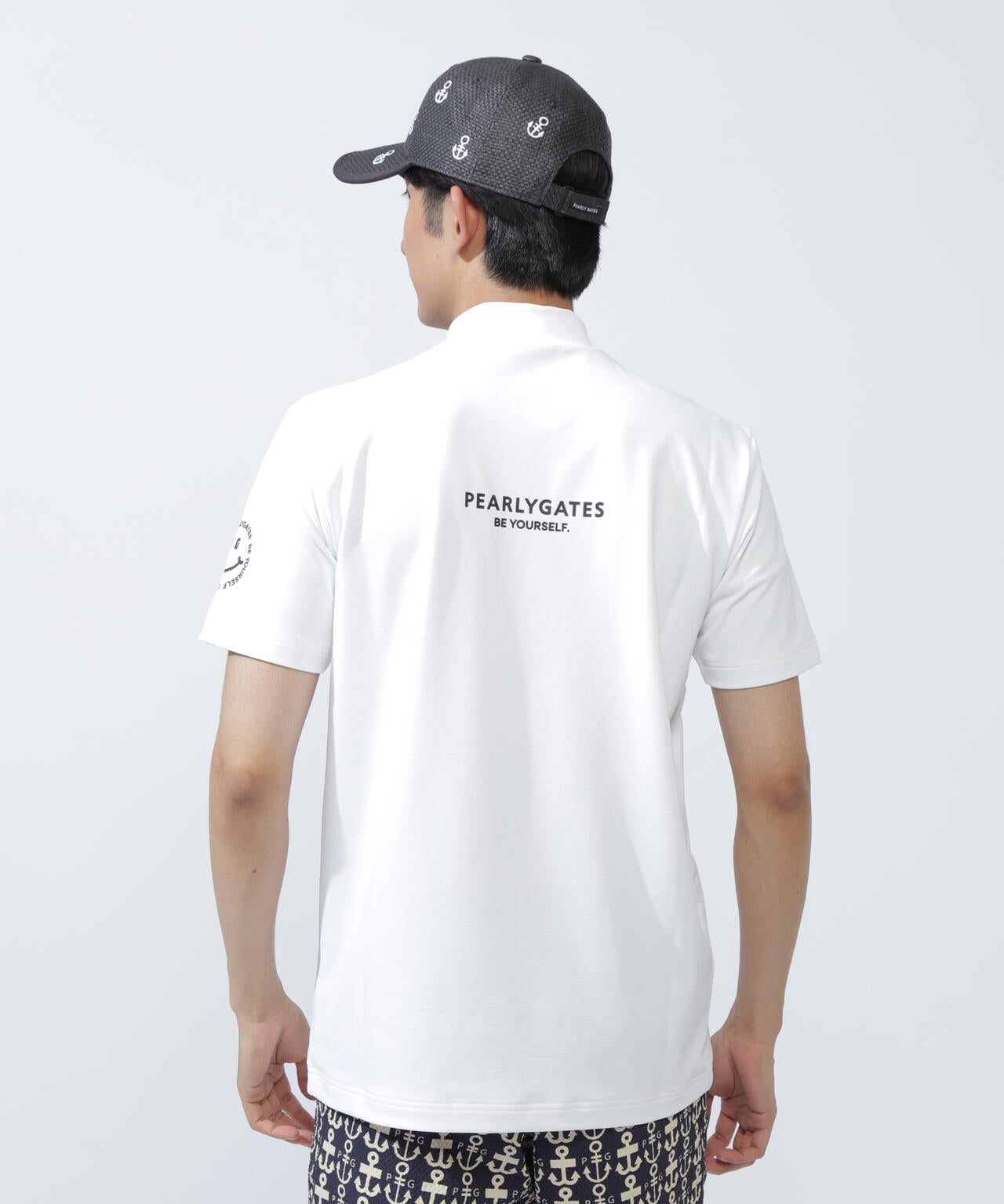 PG is PG ベアカノコ半袖ハイネックカットソー