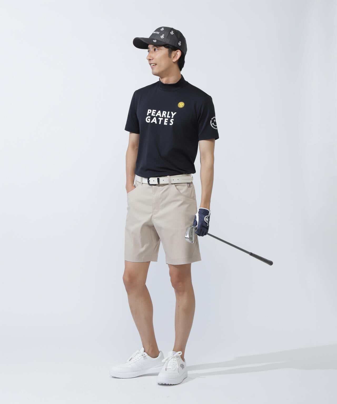 PG is PG ベアカノコ半袖ハイネックカットソー