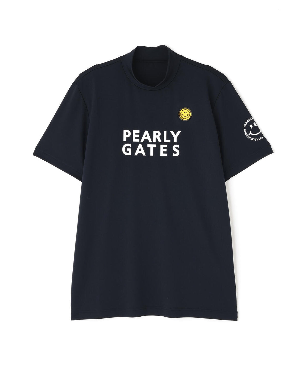 【PG is PG】 ベアカノコ半袖ハイネックカットソー