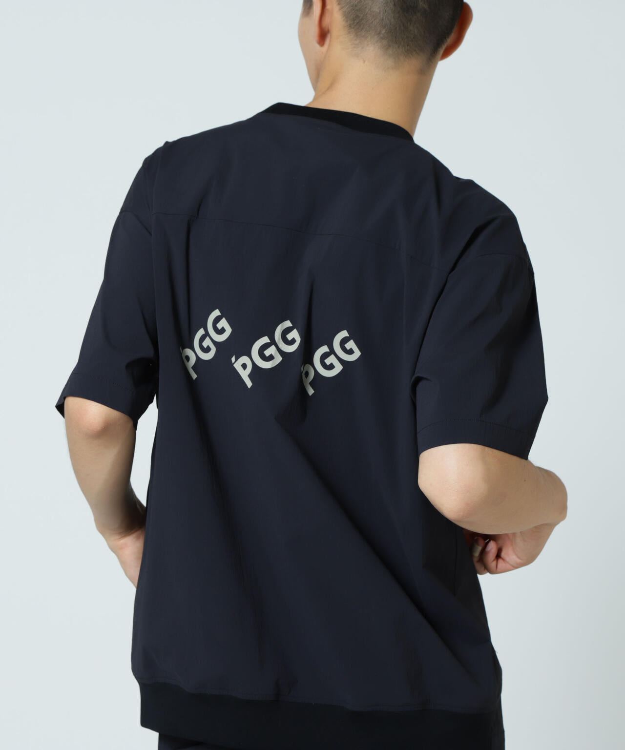 【PGG】【直営店舗&公式オンライン限定】Nyストレッチリップストップ スニードTシャツ (MENS)