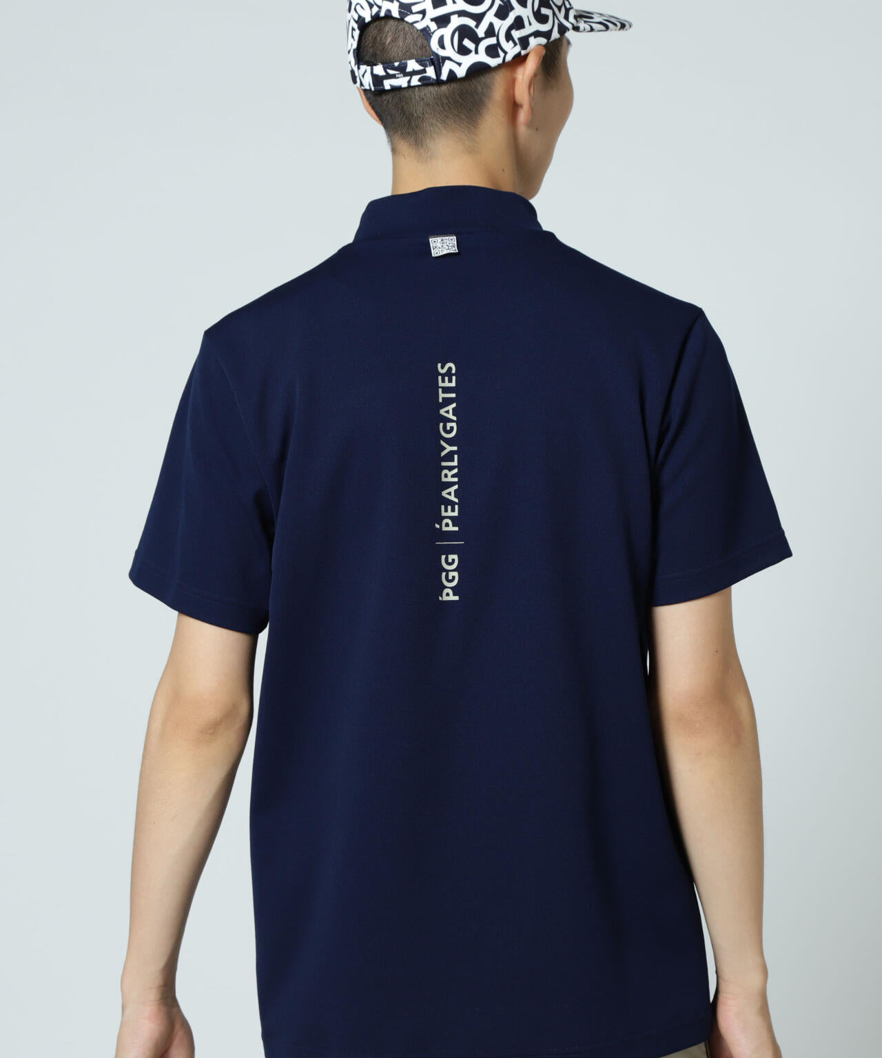 【PGG】【直営店舗&公式オンライン限定】エプシロンダブルメッシュ半袖ハイネックカットソー (MENS)