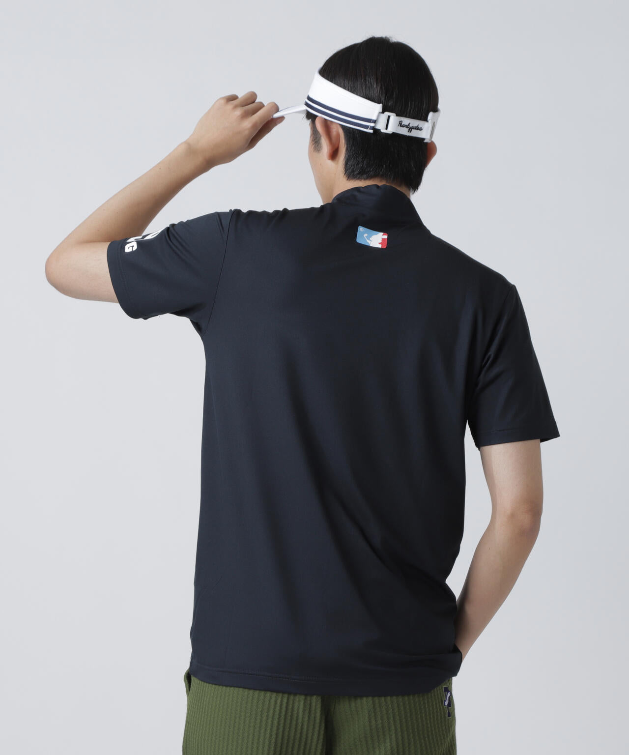 ベアカノコ半袖ハイネックカットソー