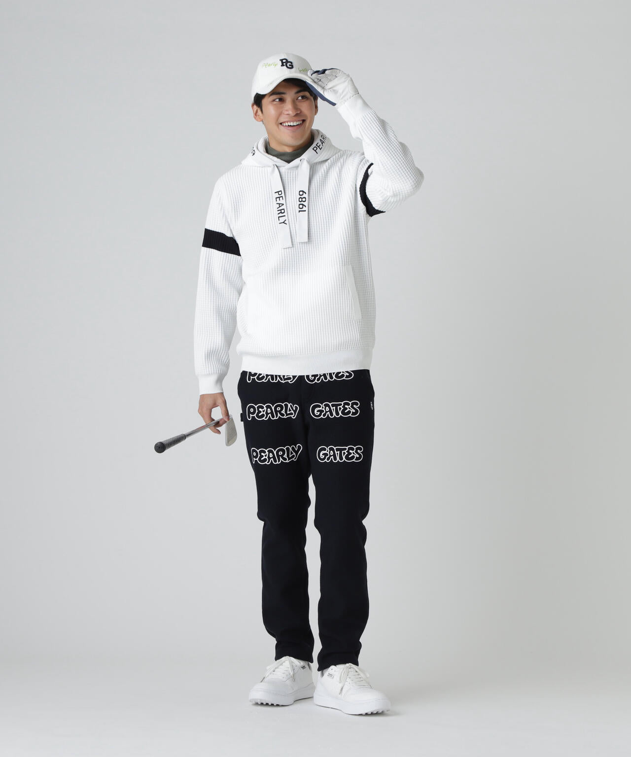 12Gダブルジャガードフーディニットプルオーバー