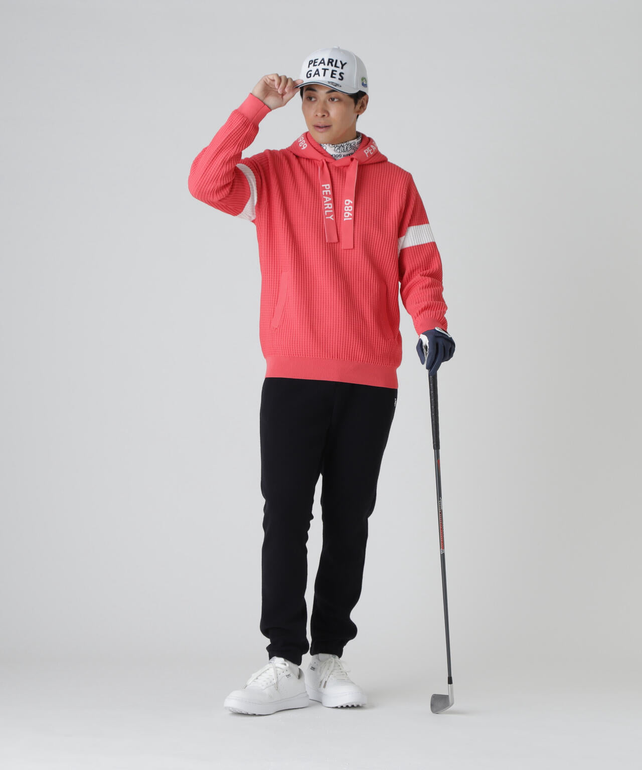 12Gダブルジャガードフーディニットプルオーバー