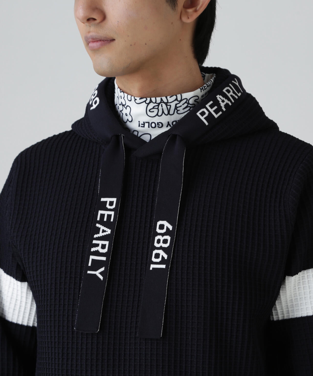 12Gダブルジャガードフーディニットプルオーバー