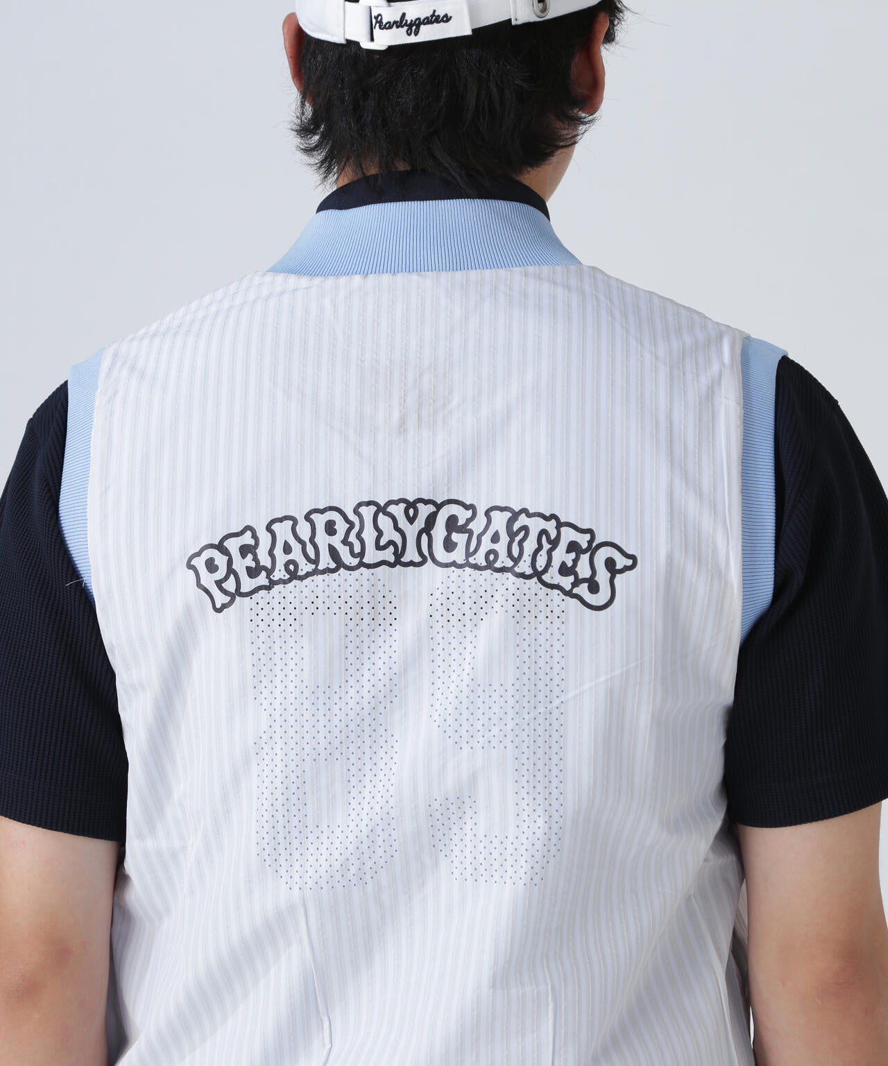 ジャガードリバーシブル フルジップニットベスト