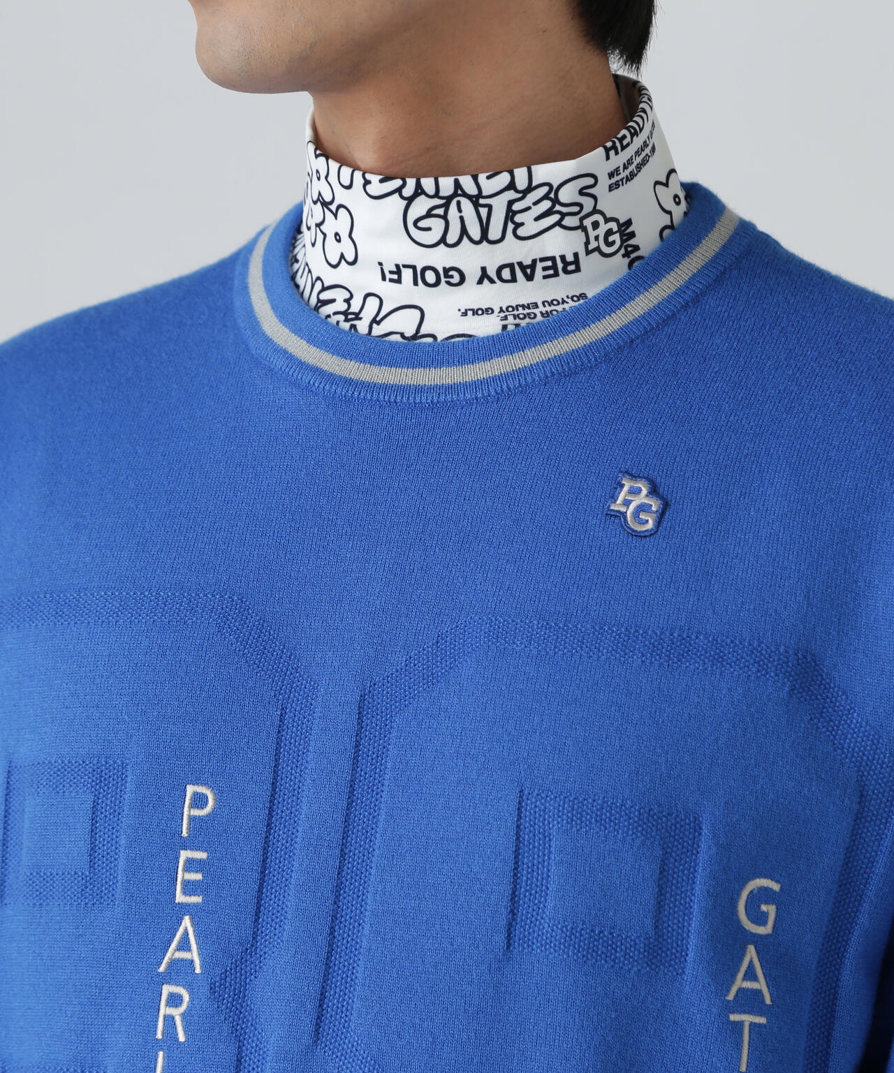 天竺×ストレッチ裏地&地柄 ツインニット