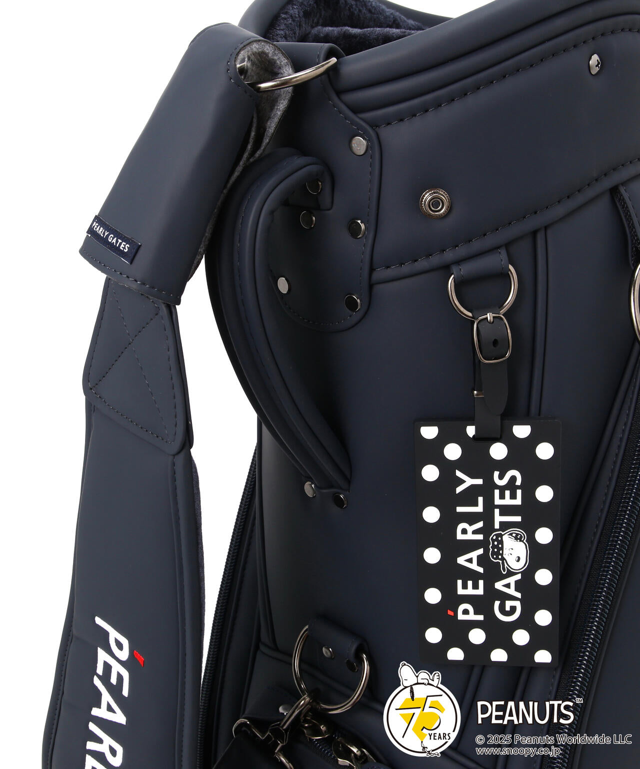 【SNOOPY】 合皮キャディバッグ (46インチ対応) (UNISEX)