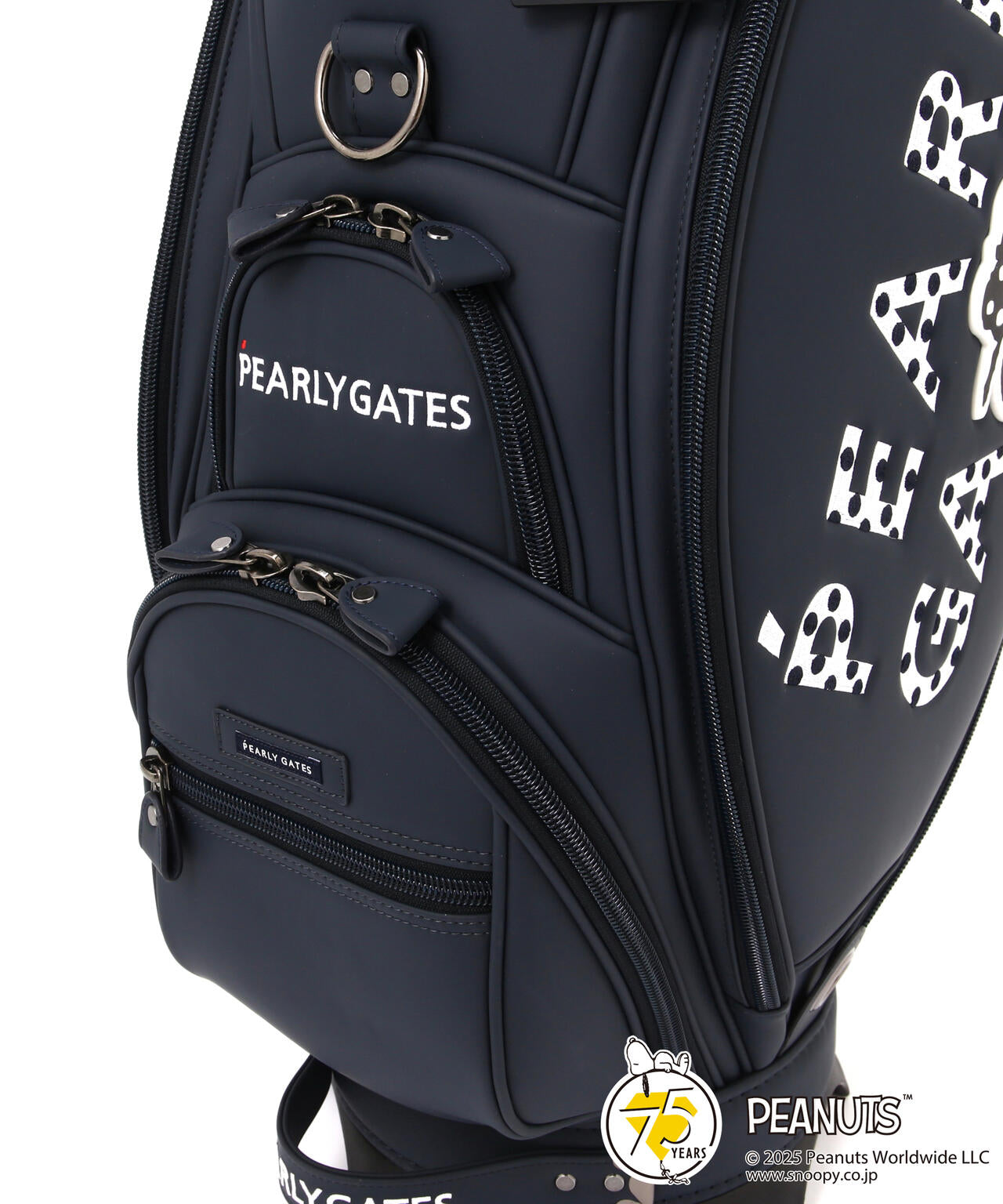 【SNOOPY】 合皮キャディバッグ (46インチ対応) (UNISEX)